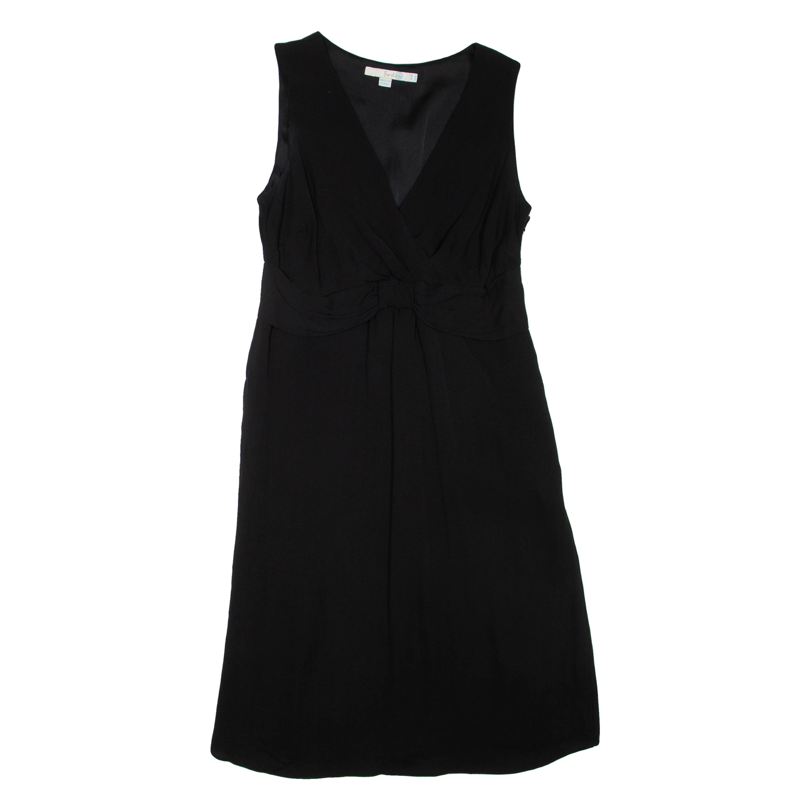 BODEN Womens Day Dress Black Silk Sleeveless Knee Length UK 10 Refurbished - N/A refurbished available on Cerqular