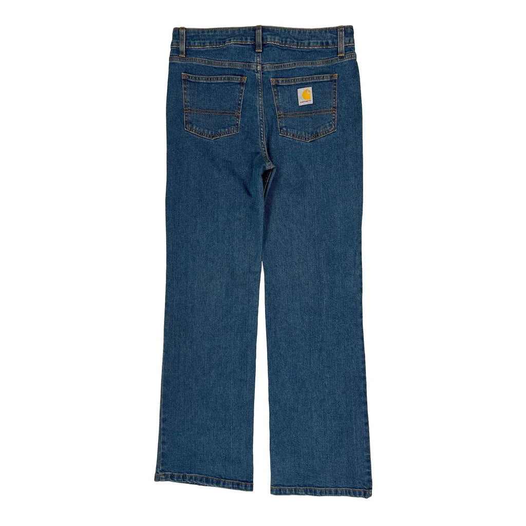 Buy Carhartt Jeans - 28W UK 8 Blue Cotton Refurbished - $64.31 Carhartt Jeans - 28W UK 8 Blue Cotton Refurbished - Thrifted (note: this is a term often used to describe second- refurbished available on Cerqular