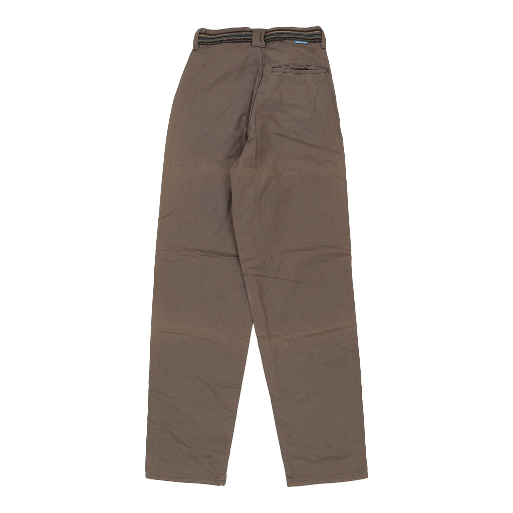 Carrera Trousers - 24W UK 6 Brown Cotton Refurbished - Thrifted (note: this is a term often used to describe second- refurbished available on Cerqular