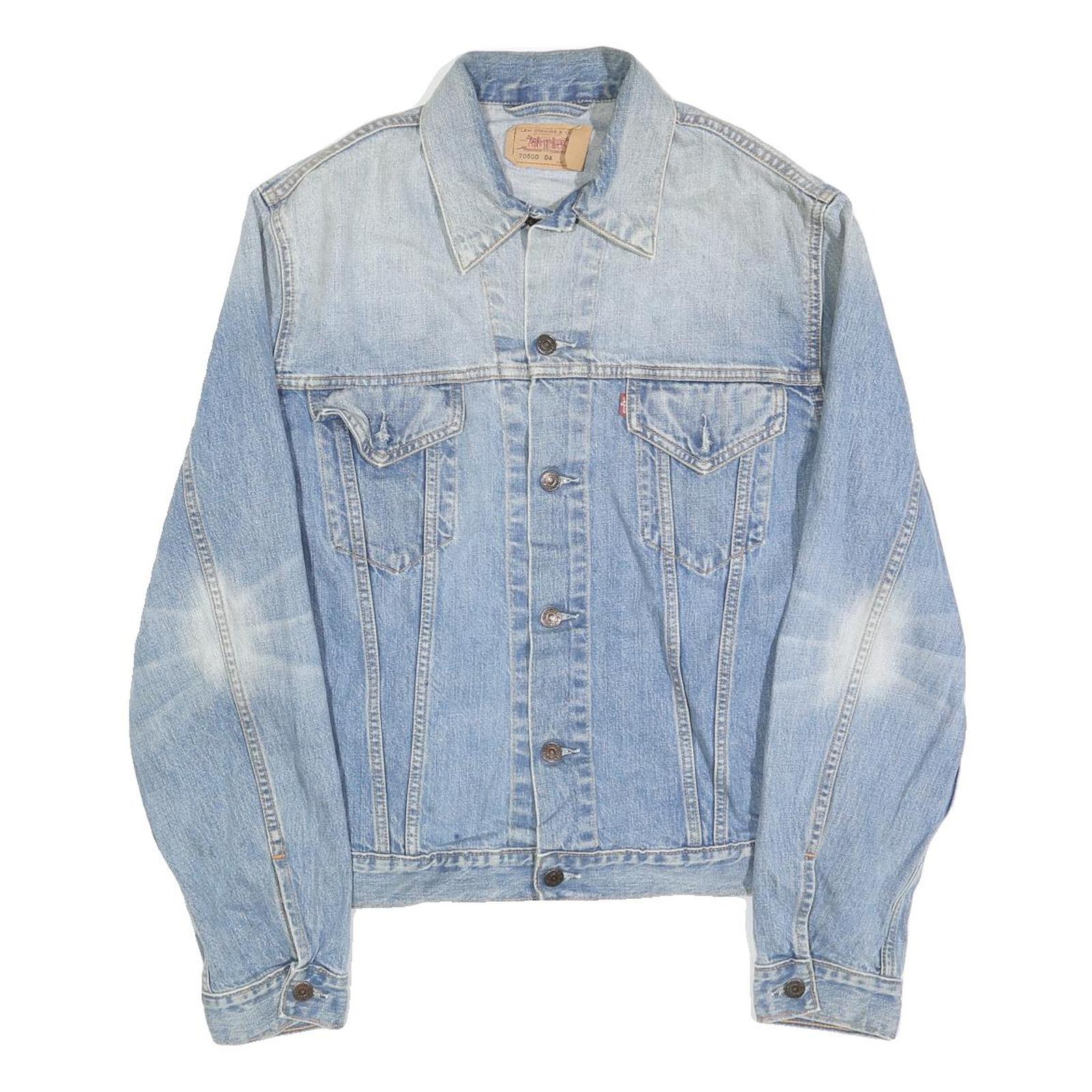 LEVI'S Womens Blue Denim Jacket XL Cotton Classic Button Closure Refurbished - N/A refurbished available on Cerqular
