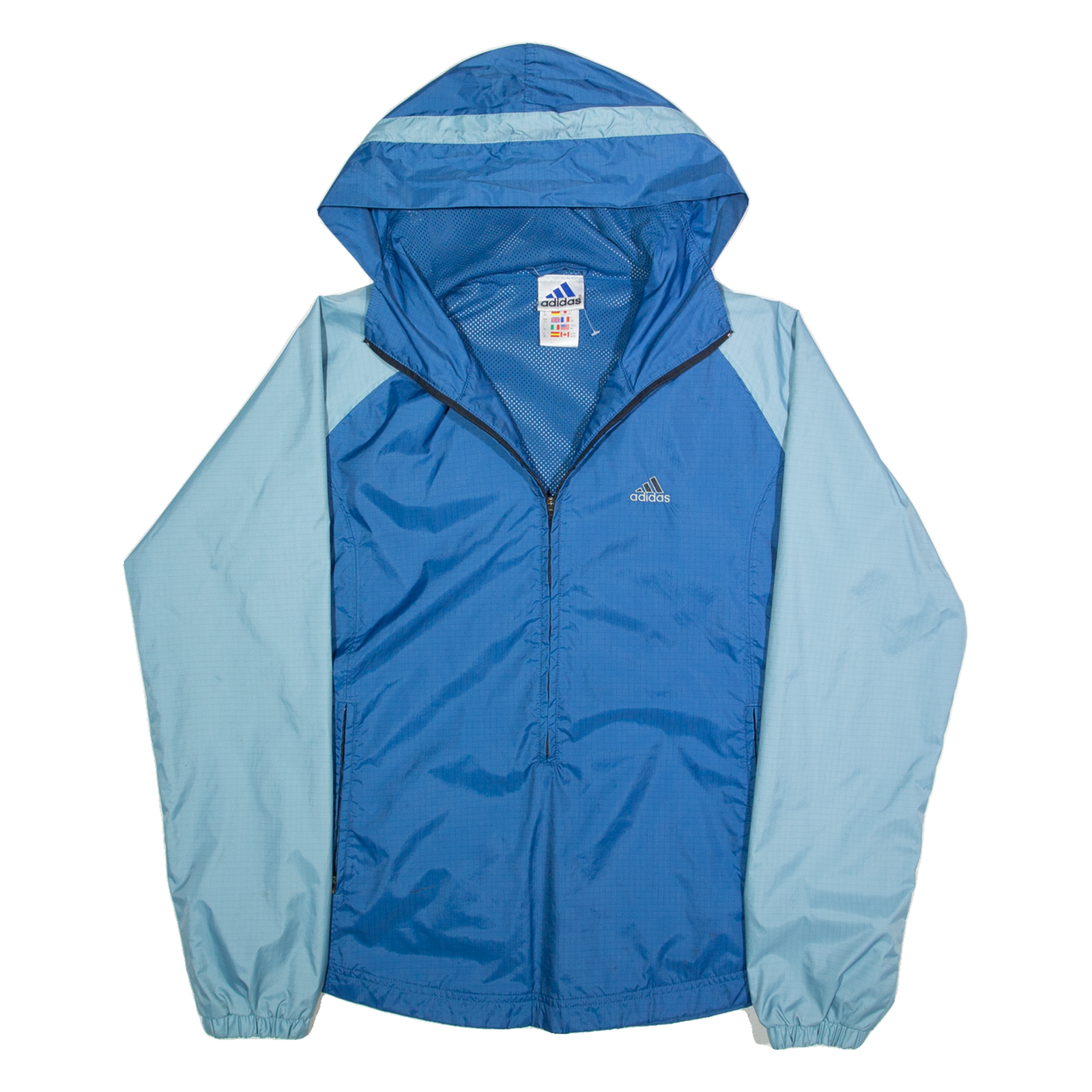 ADIDAS Womens Pullover Jacket Blue Hooded S Refurbished - N/A refurbished available on Cerqular