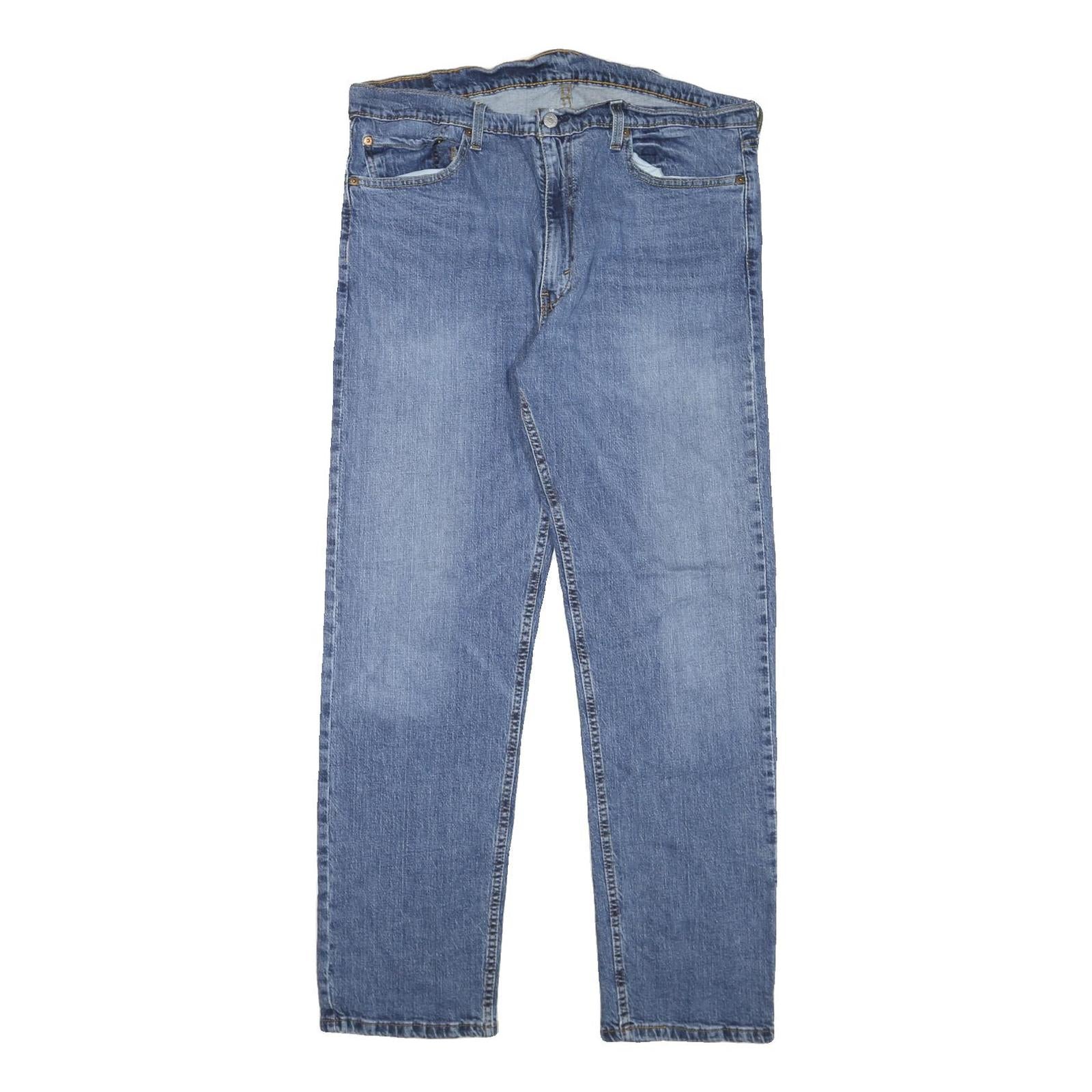 LEVI'S Mens Regular Fit Blue Denim Jeans W36 L30 Cotton Blend Zip Classic Style Refurbished - N/A refurbished available on Cerqular