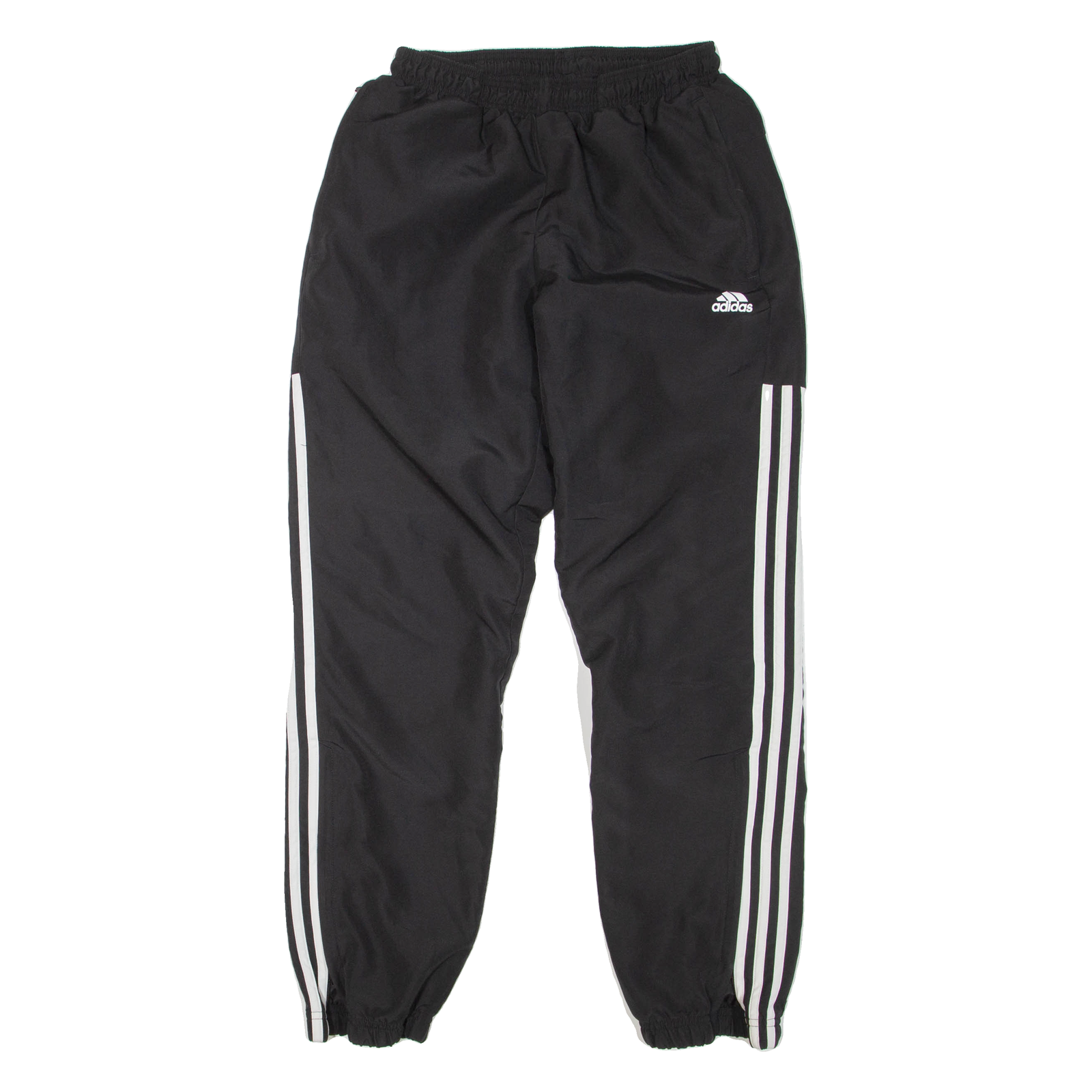 ADIDAS Mens Track Pants Black Tapered S W26 L30 Refurbished - N/A refurbished available on Cerqular