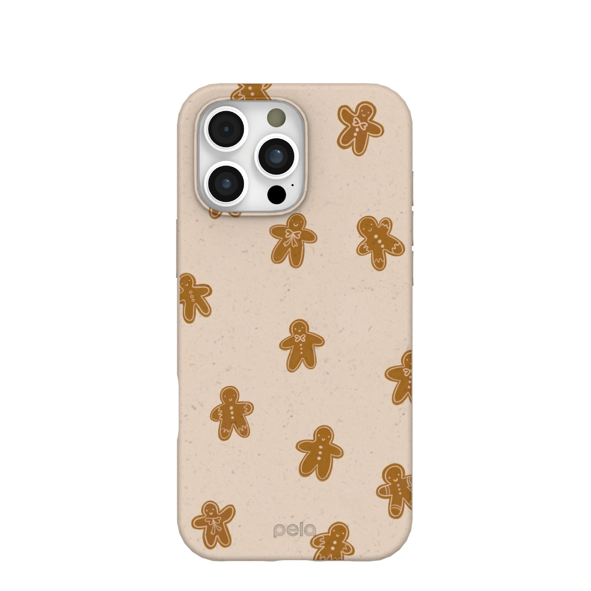 Seashell Gingerbread delight iPhone 16 Pro Max Case Refurbished - Pela Case refurbished available on Cerqular