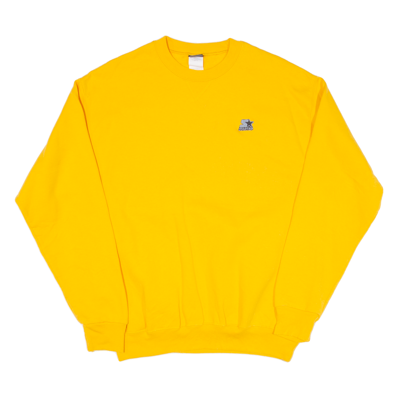 STARTER Mens Sweatshirt Yellow M Refurbished - N/A refurbished available on Cerqular