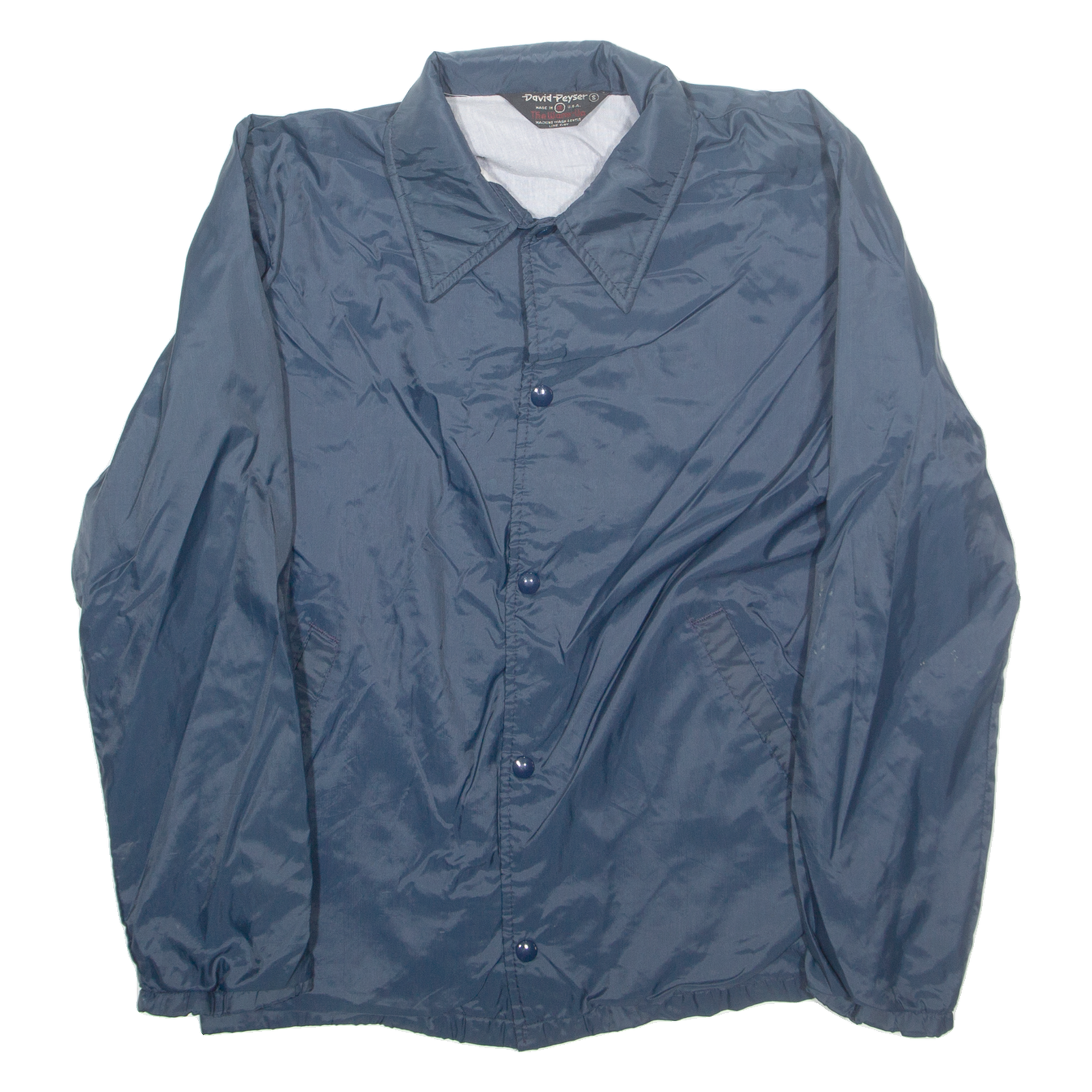Buy DAVID PEYSER Mens Coach Jacket Blue S Refurbished - $36.39 DAVID PEYSER Mens Coach Jacket Blue S Refurbished - N/A refurbished available on Cerqular