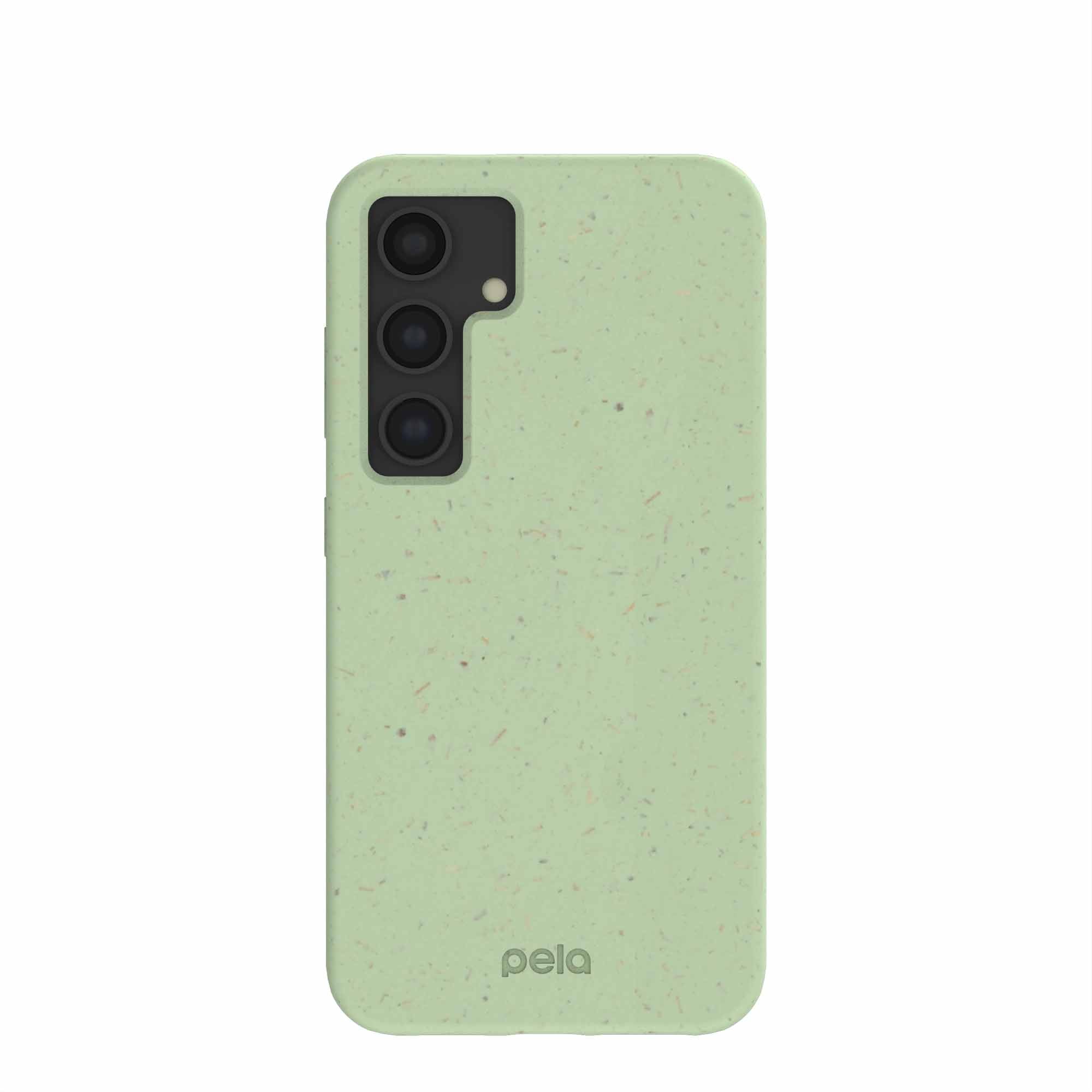 Sage Green Samsung S24 Phone Case Refurbished - Pela Case refurbished available on Cerqular