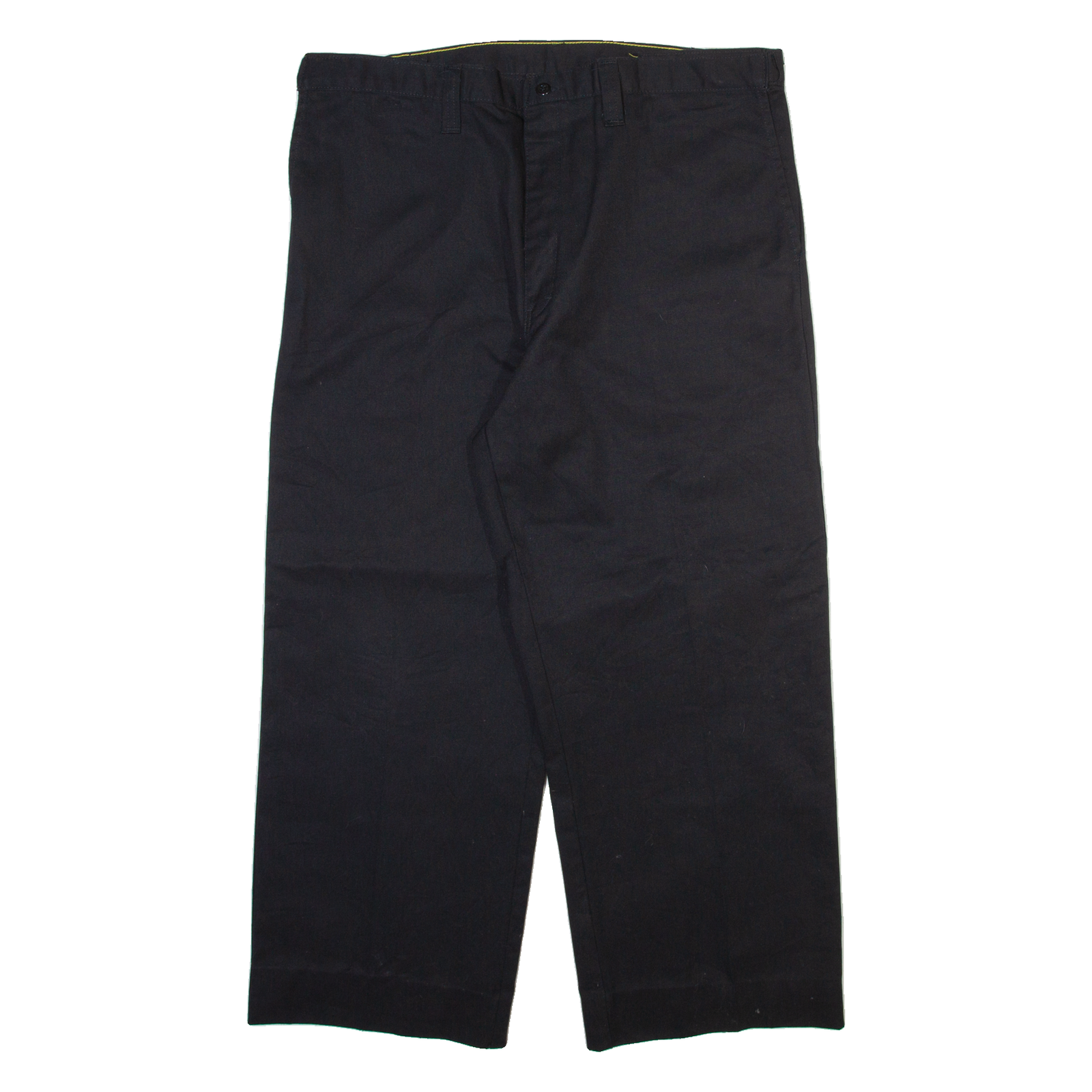 DICKIES Mens Trousers Black Regular Straight W38 L27 Refurbished - N/A refurbished available on Cerqular