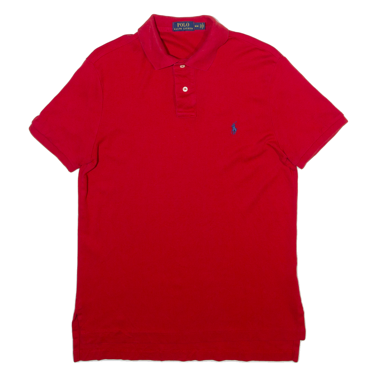 POLO RALPH LAUREN Mens Polo Shirt Red M Refurbished - N/A refurbished available on Cerqular