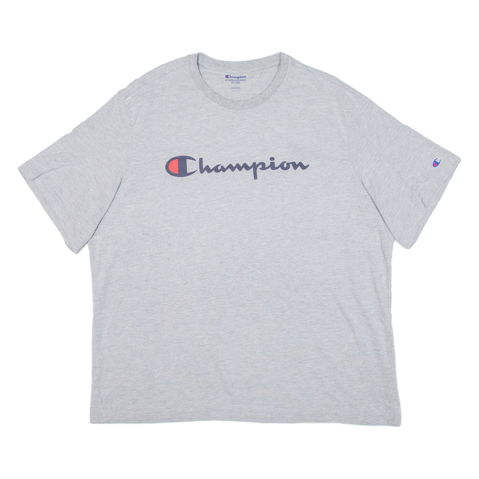 CHAMPION Mens T-Shirt Grey 2XL Refurbished - N/A refurbished available on Cerqular