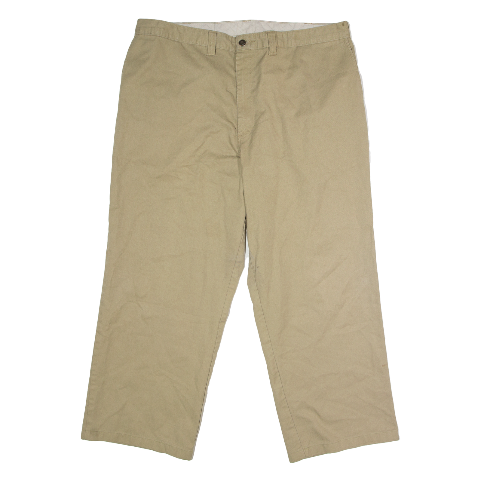 DICKIES Workwear Mens Twill Trousers Beige Regular Straight W40 L27 Refurbished - N/A refurbished available on Cerqular