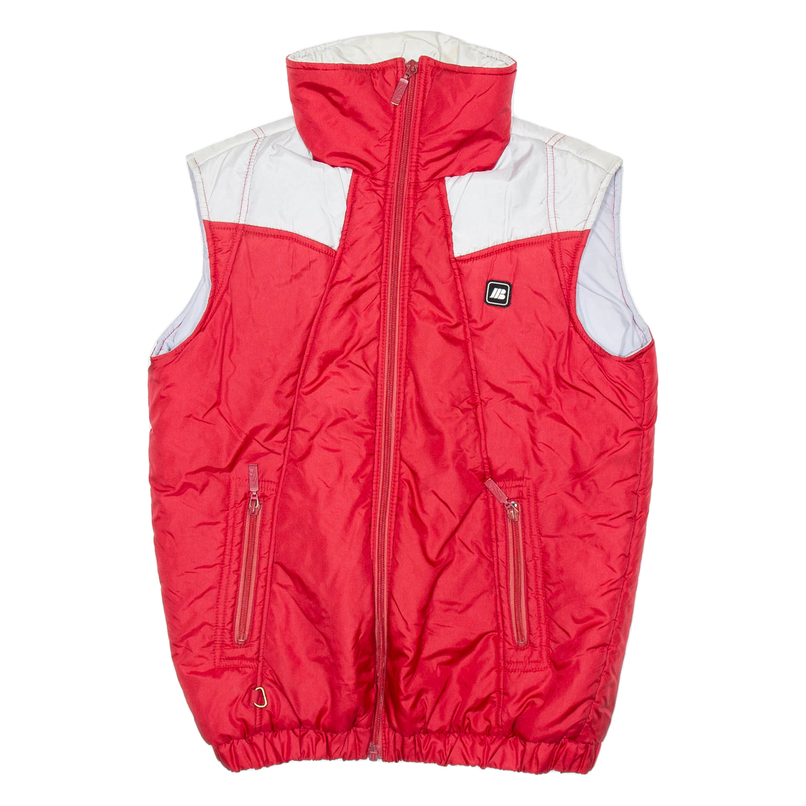 JEAN JACQUES BENSON Mens Puffer Gilet Red L Refurbished - N/A refurbished available on Cerqular