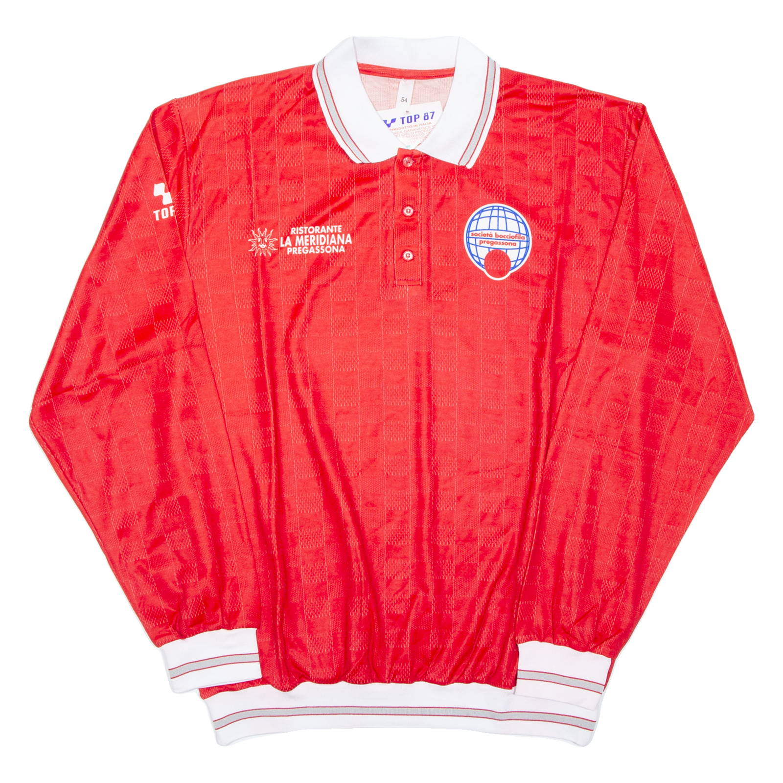 Mens Polo Shirt Red Long Sleeve XL Refurbished - N/A refurbished available on Cerqular