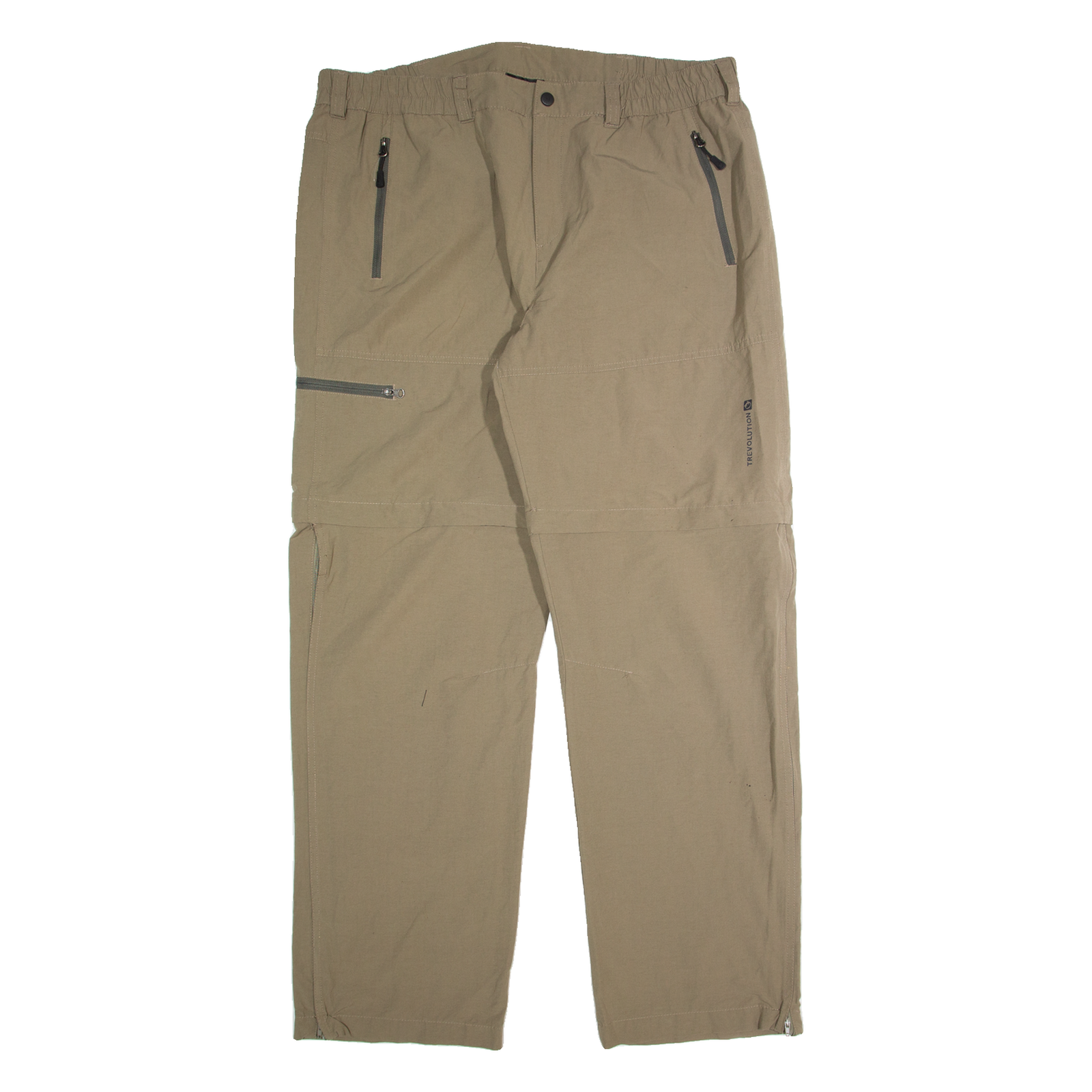 TREVOLUTION Outdoor Mens Trousers Beige Regular Straight W38 L32 Refurbished - N/A refurbished available on Cerqular