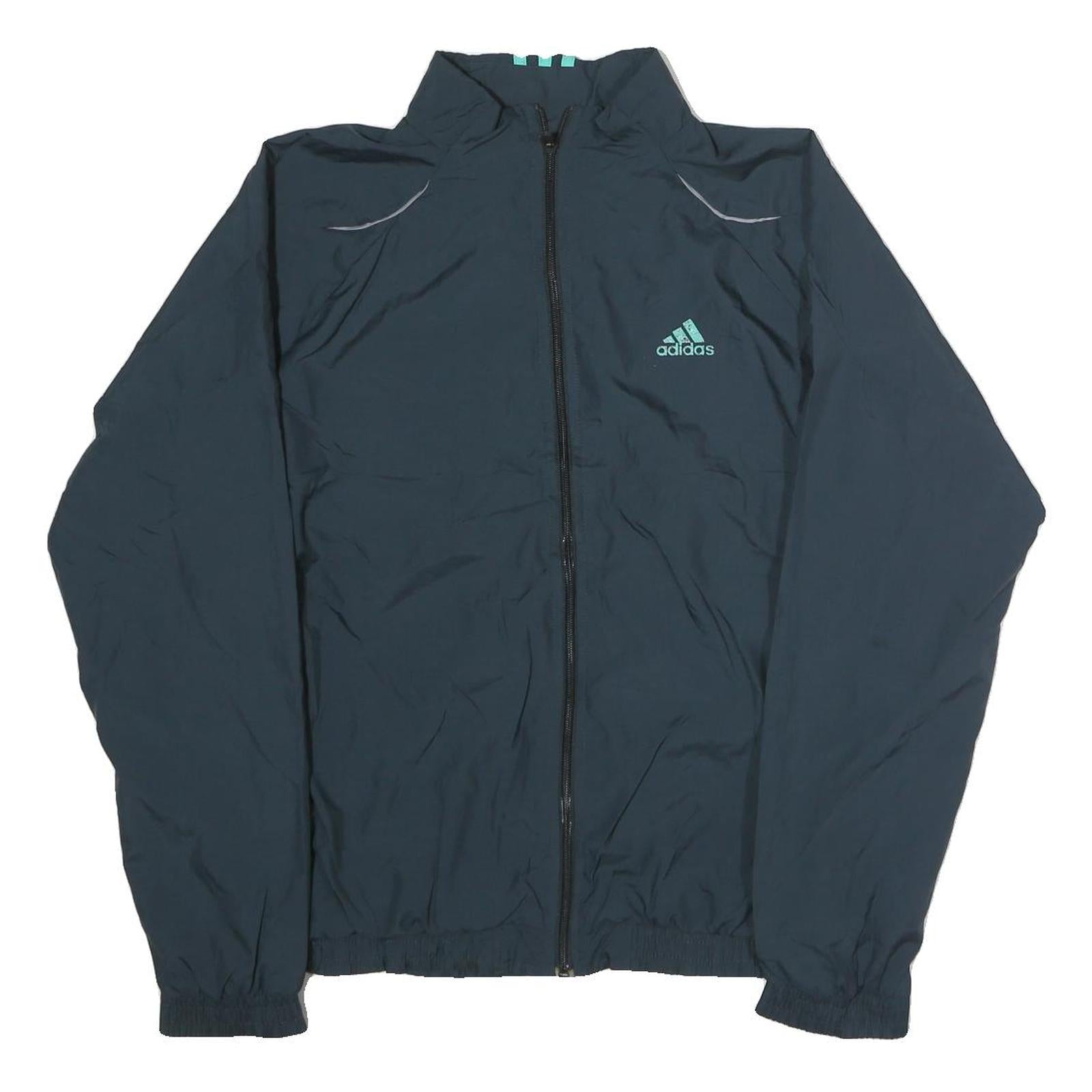 Buy ADIDAS Mens Blue Jacket L Polyester Plain Zip Sports Casual Athletic Refurbished - $41.59 ADIDAS Mens Blue Jacket L Polyester Plain Zip Sports Casual Athletic Refurbished - N/A refurbished available on Cerqular