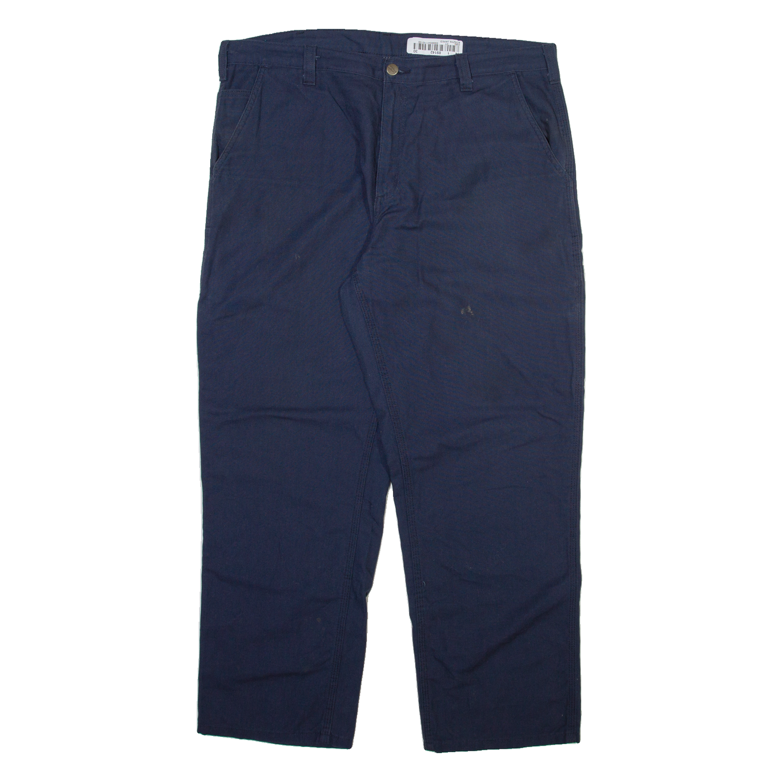 CARHARTT Mens Trousers Blue Relaxed Straight W38 L29 Refurbished - N/A refurbished available on Cerqular