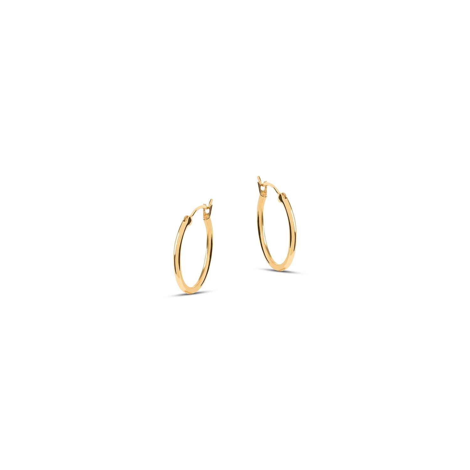 Venus Gold Hoop Earrings | Size: Medium Refurbished - Amadeus (This could refer to multiple things, such as the 1 refurbished available on Cerqular