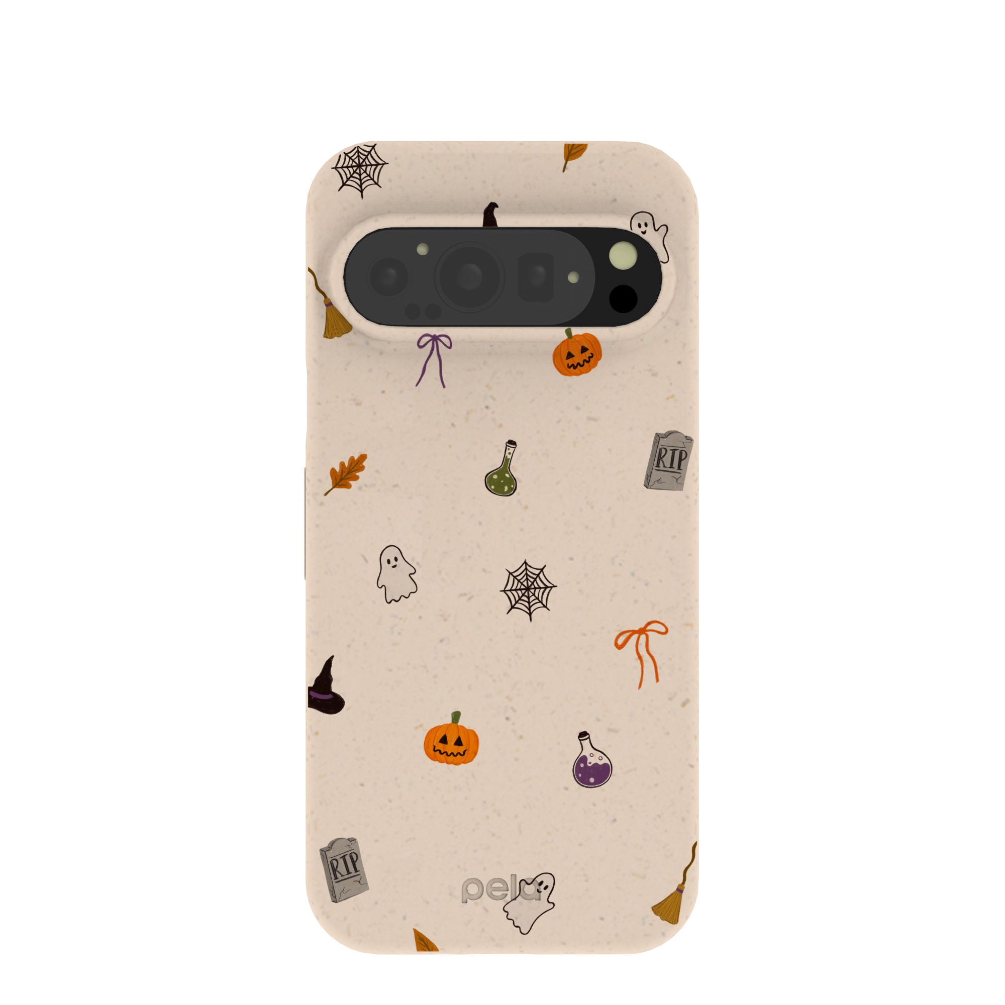 Seashell Mini Halloween Google Pixel 9/9 Pro Case Refurbished - Pela Case refurbished available on Cerqular