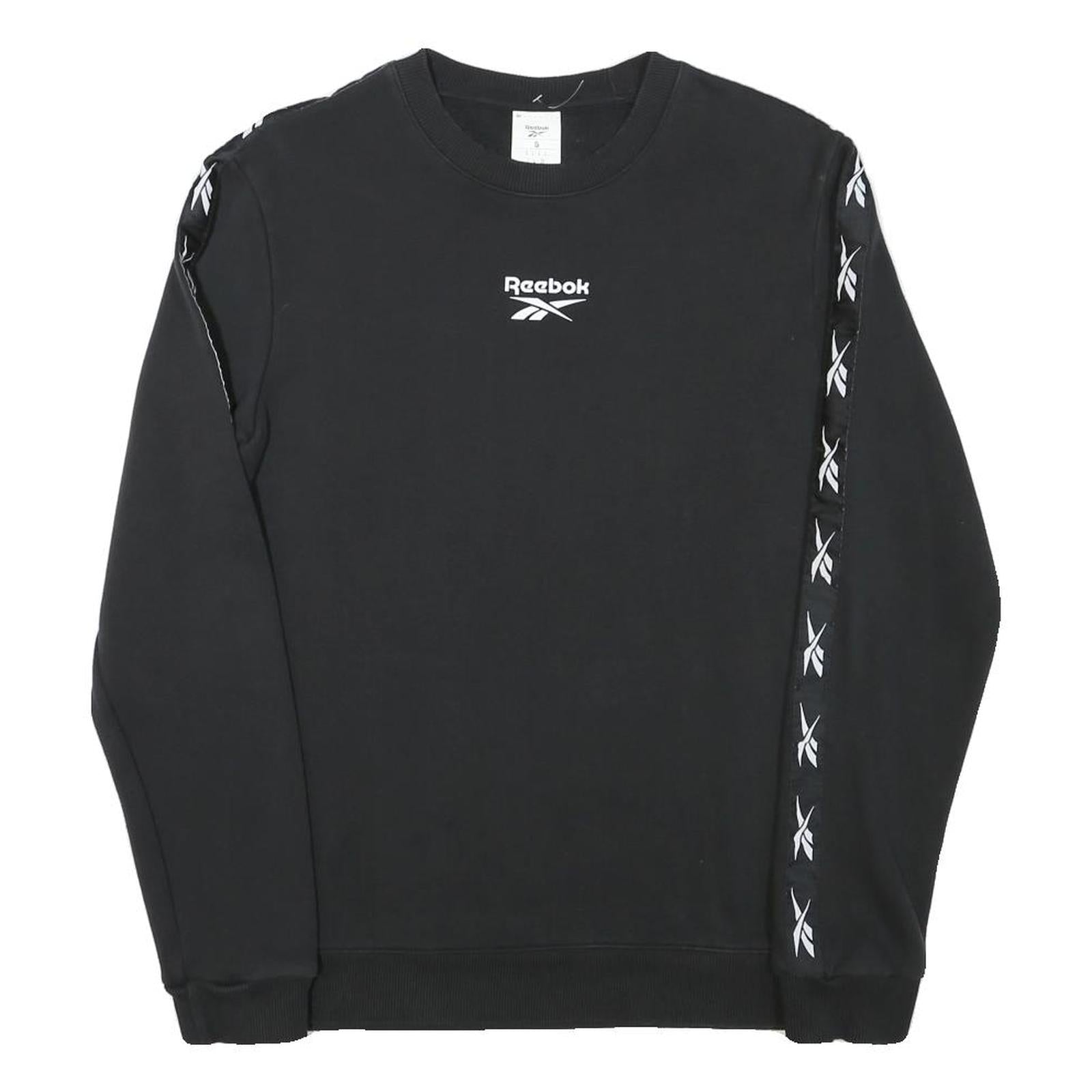 Buy REEBOK Mens Black S Sweatshirt Crew Neck Cotton Blend Comfortable Casual Refurbished - $33.79 REEBOK Mens Black S Sweatshirt Crew Neck Cotton Blend Comfortable Casual Refurbished - N/A refurbished available on Cerqular