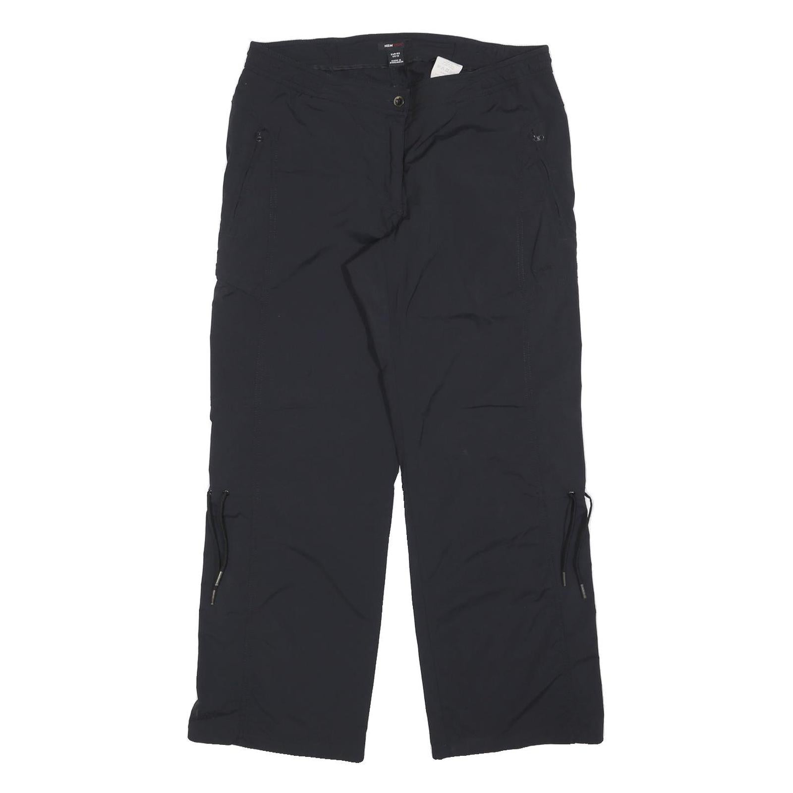 Buy H&M Womens Polyester Blend Black Relaxed Cargo Trousers W32 L30 Zip Pocket Refurbished - $20.79 H&M Womens Polyester Blend Black Relaxed Cargo Trousers W32 L30 Zip Pocket Refurbished - N/A refurbished available on Cerqular