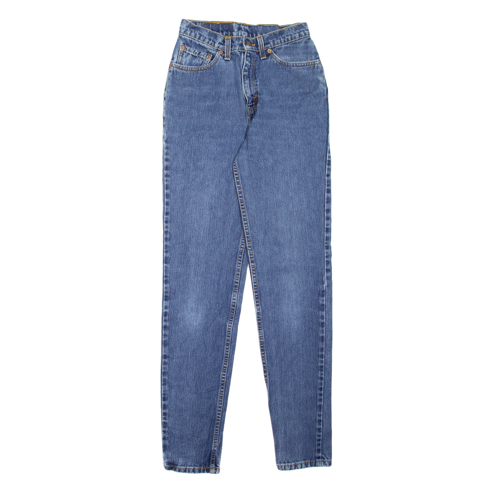 LEVI'S 512 Womens Jeans Blue Slim Tapered 90s W25 L32 Refurbished - N/A refurbished available on Cerqular