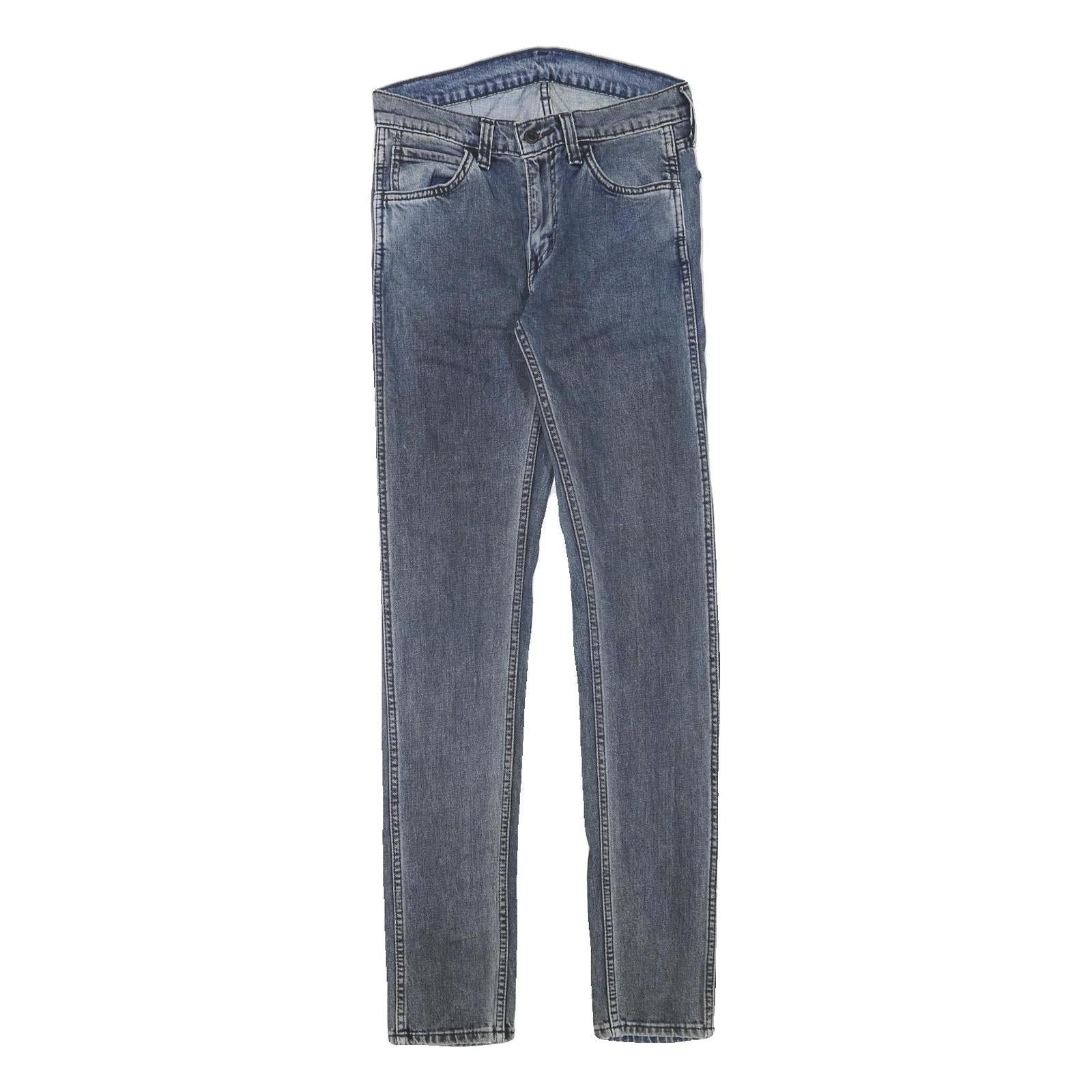 LEVI'S Mens Jeans Blue Slim Skinny Denim Rinse W28 L32 Classic Zip Fly Refurbished - N/A refurbished available on Cerqular