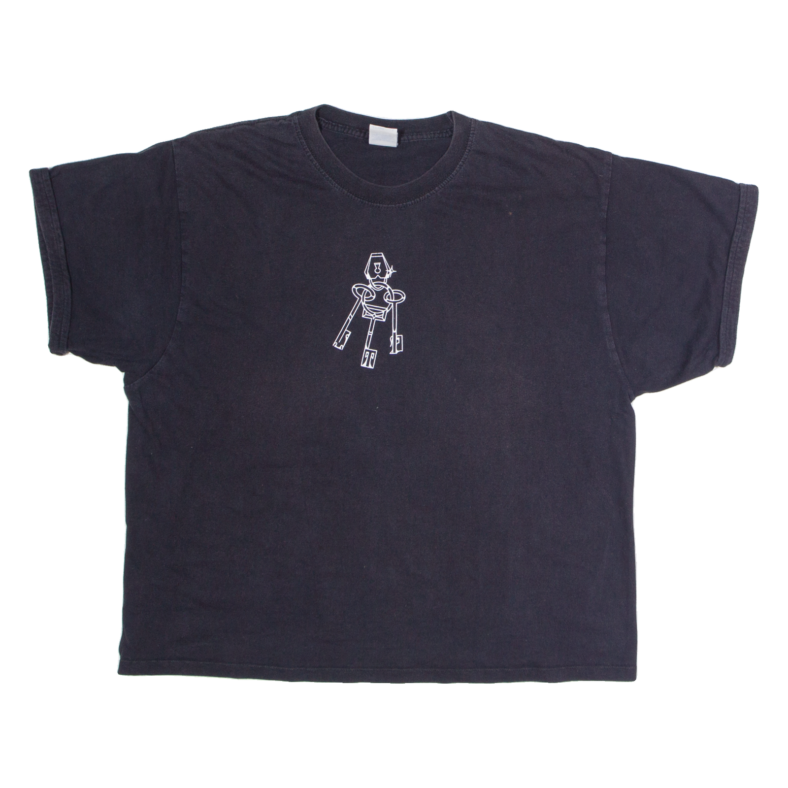 RUSSELL ATHLETIC Womens T-Shirt Black L Refurbished - N/A refurbished available on Cerqular