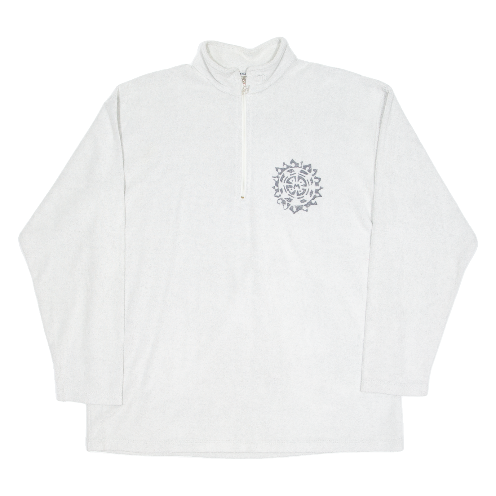 MASER Mens Sweatshirt Grey 1/4 Zip M Refurbished - N/A refurbished available on Cerqular