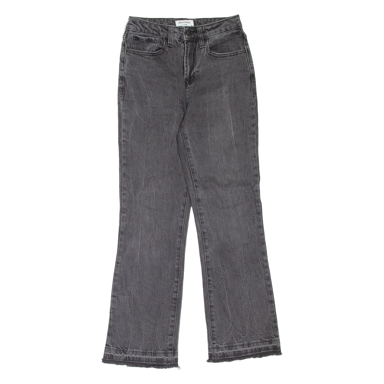 JUICY COUTURE Malibu Crop Womens Jeans Grey Regular Bootcut W25 L27 Refurbished - N/A refurbished available on Cerqular