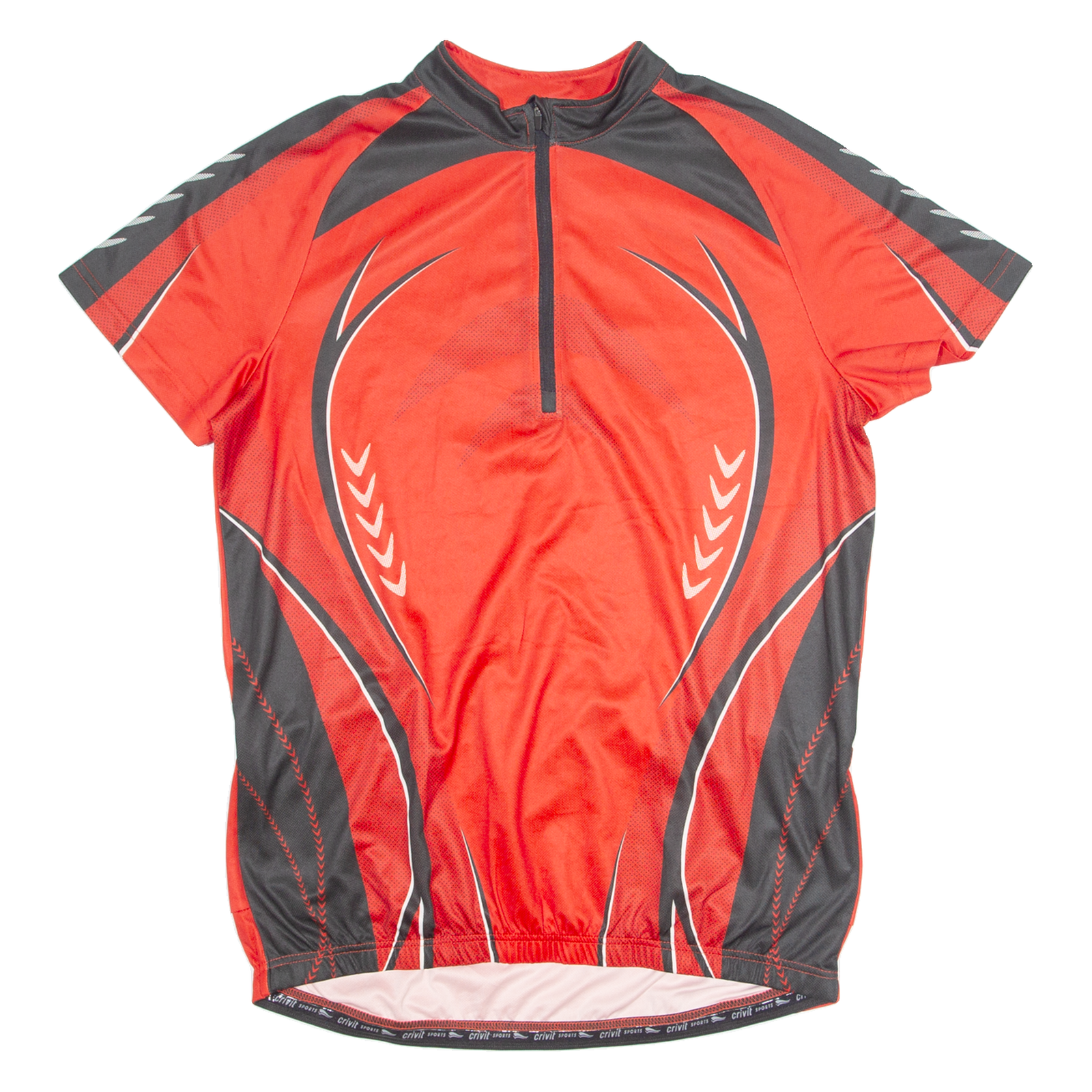 CRIVIT SPORTS Cycling Mens Jersey Red 1/4 Zip XL Refurbished - N/A refurbished available on Cerqular