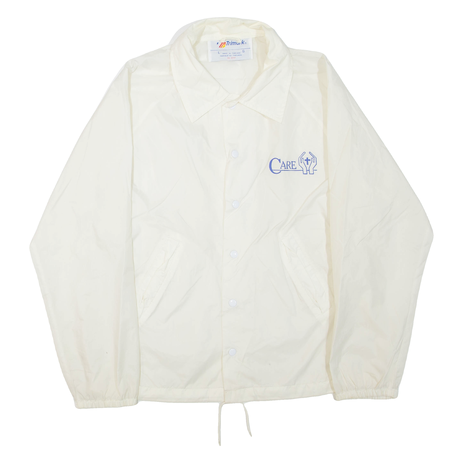 TRIMARK Mens Shell Jacket Cream L Refurbished - N/A refurbished available on Cerqular