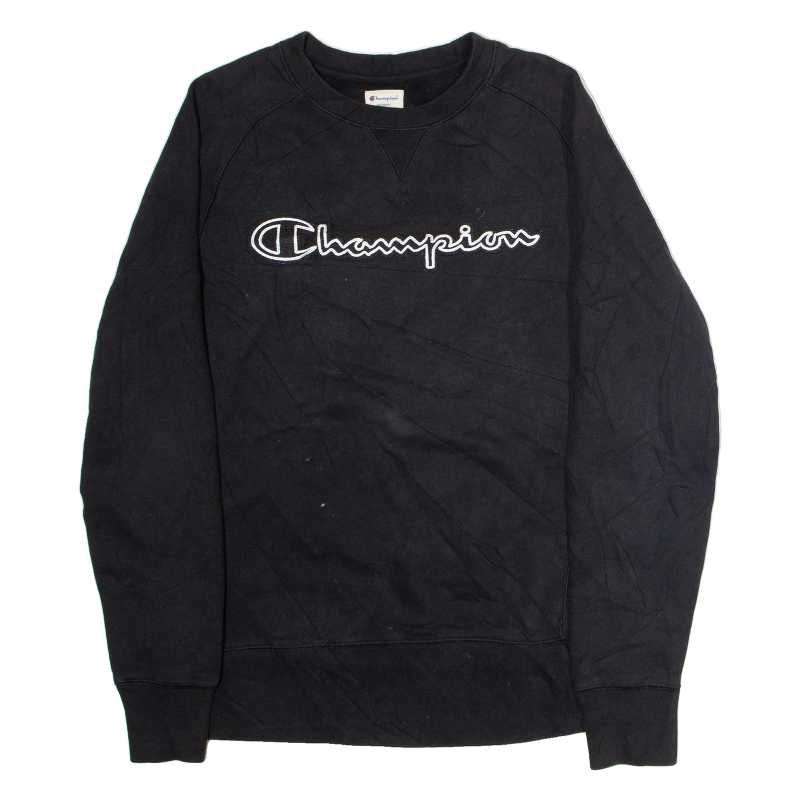 Buy CHAMPION Mens Sweatshirt Black Crew Neck S Refurbished - $25.99 CHAMPION Mens Sweatshirt Black Crew Neck S Refurbished - N/A refurbished available on Cerqular