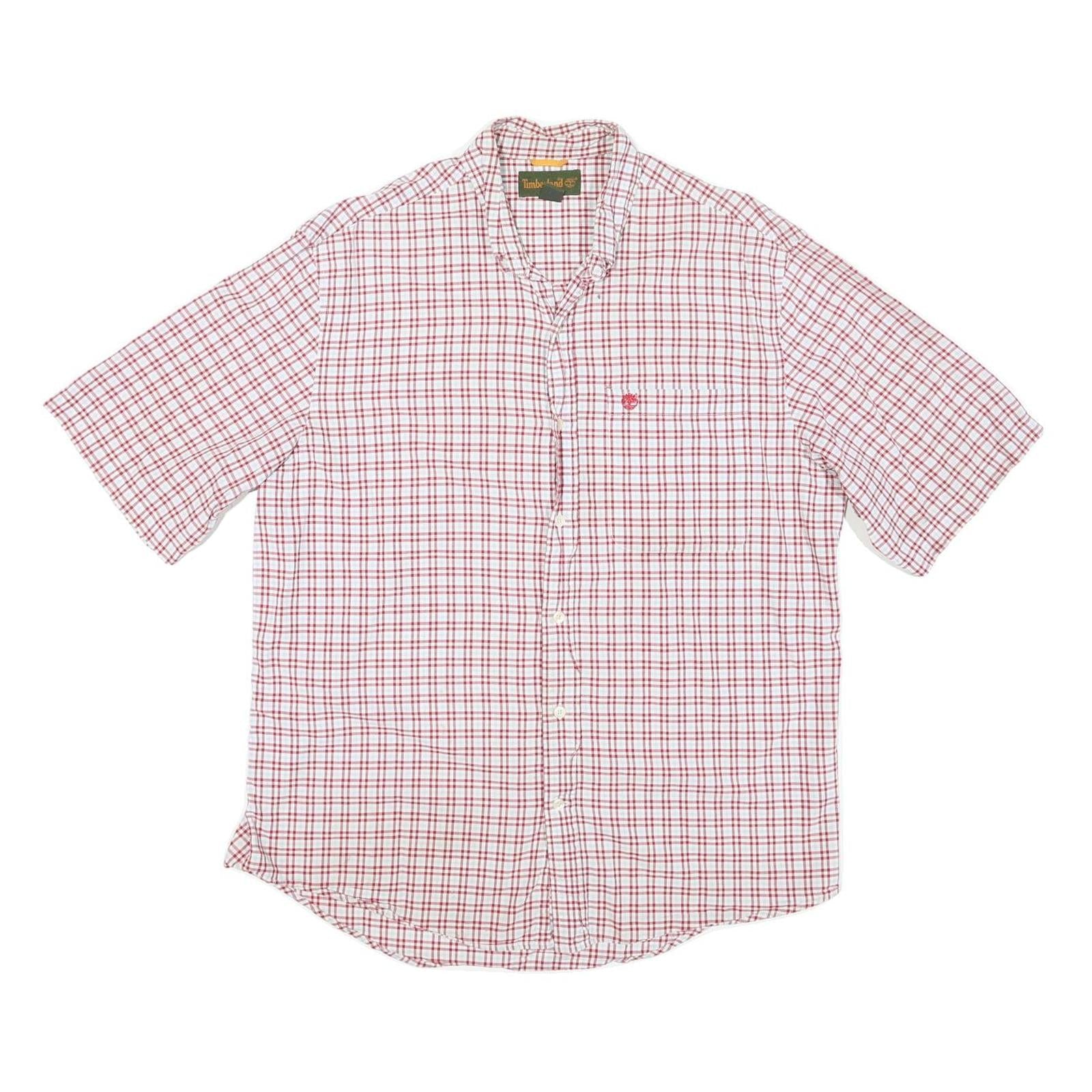 Buy TIMBERLAND Mens Red & White Checked Shirt M Short Sleeve Cotton Blend Casual Refurbished - $31.19 TIMBERLAND Mens Red & White Checked Shirt M Short Sleeve Cotton Blend Casual Refurbished - N/A refurbished available on Cerqular