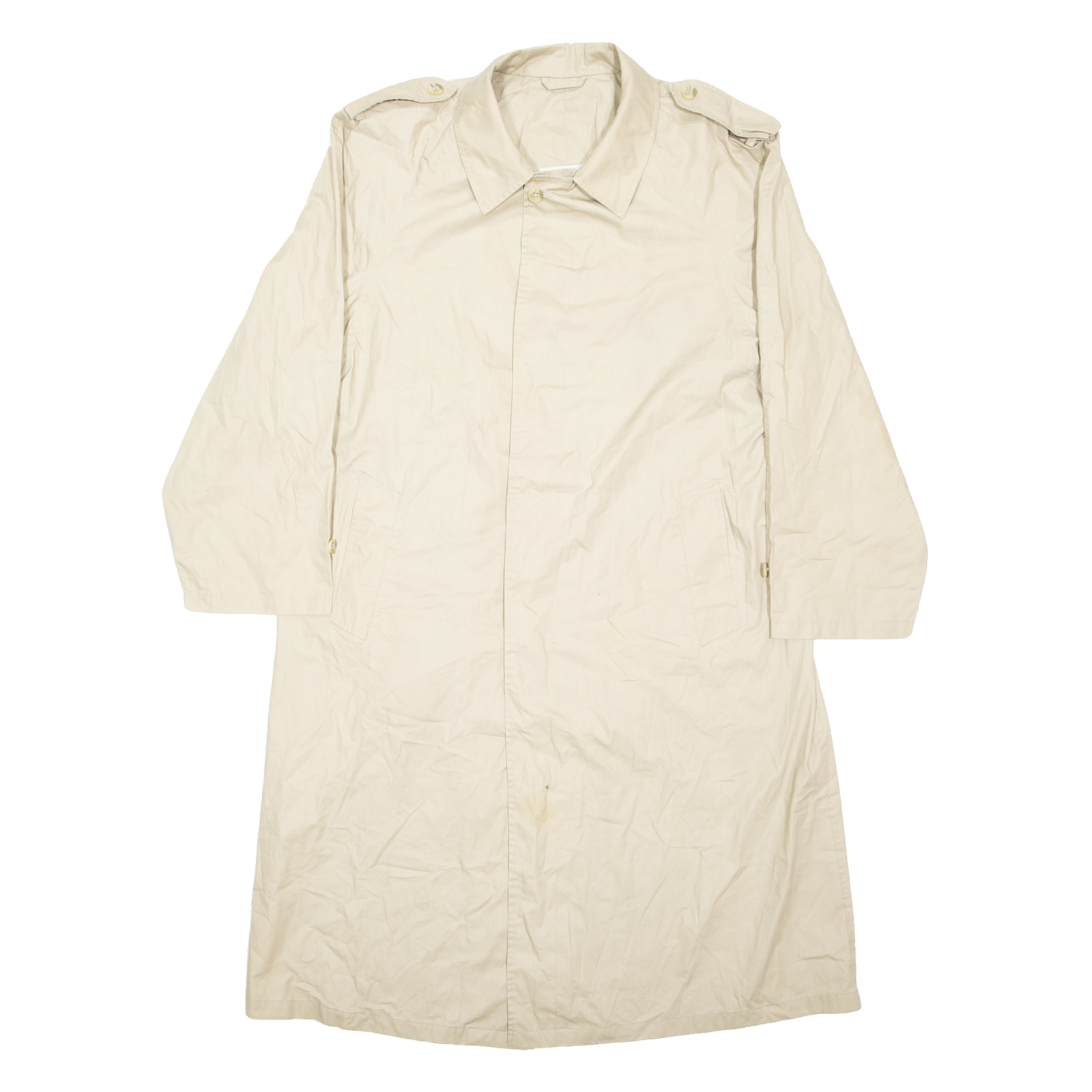 ROBERTO CAPUCCI Mens Trench Coat Brown L Refurbished - N/A refurbished available on Cerqular