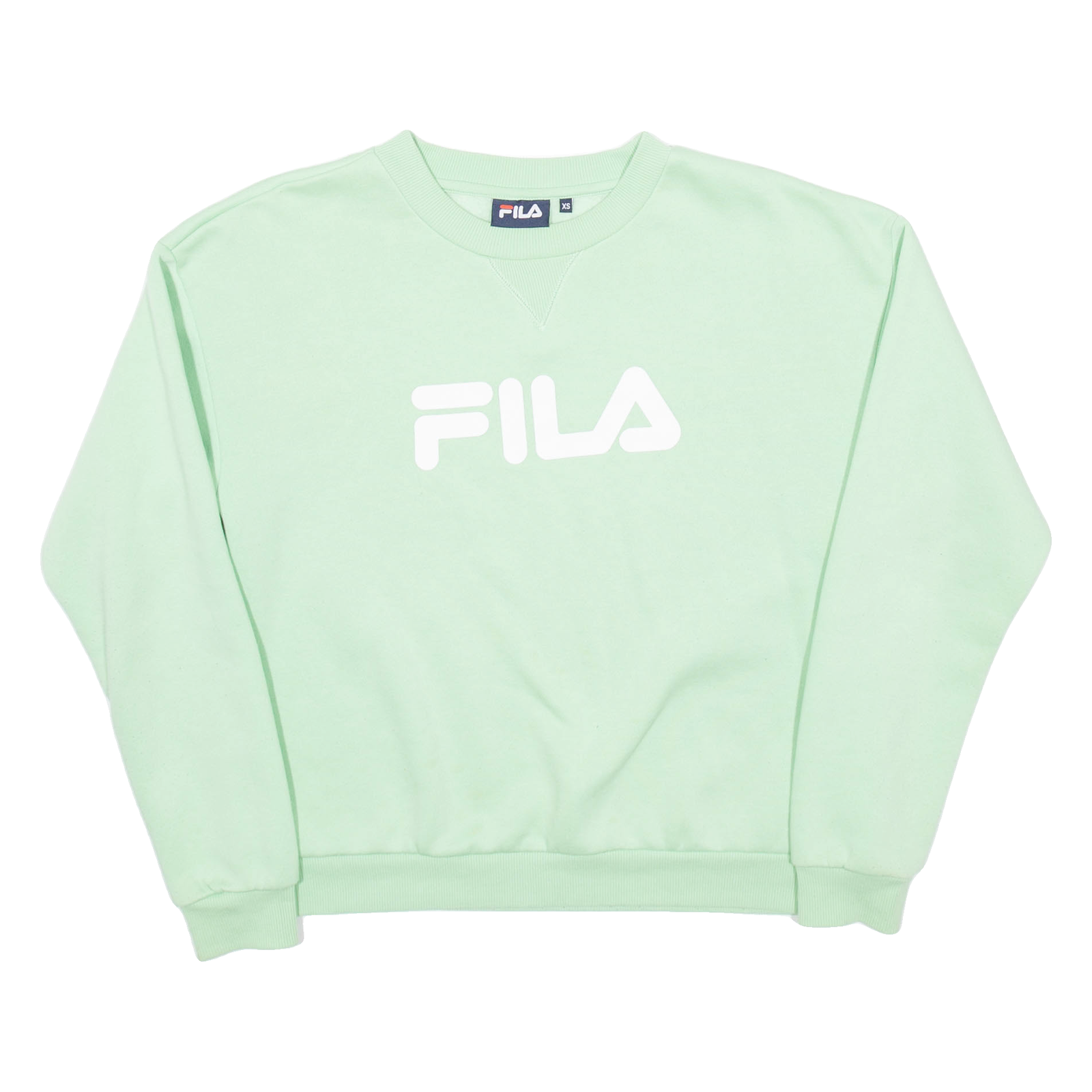 FILA Womens Sweatshirt Green XS Refurbished - N/A refurbished available on Cerqular