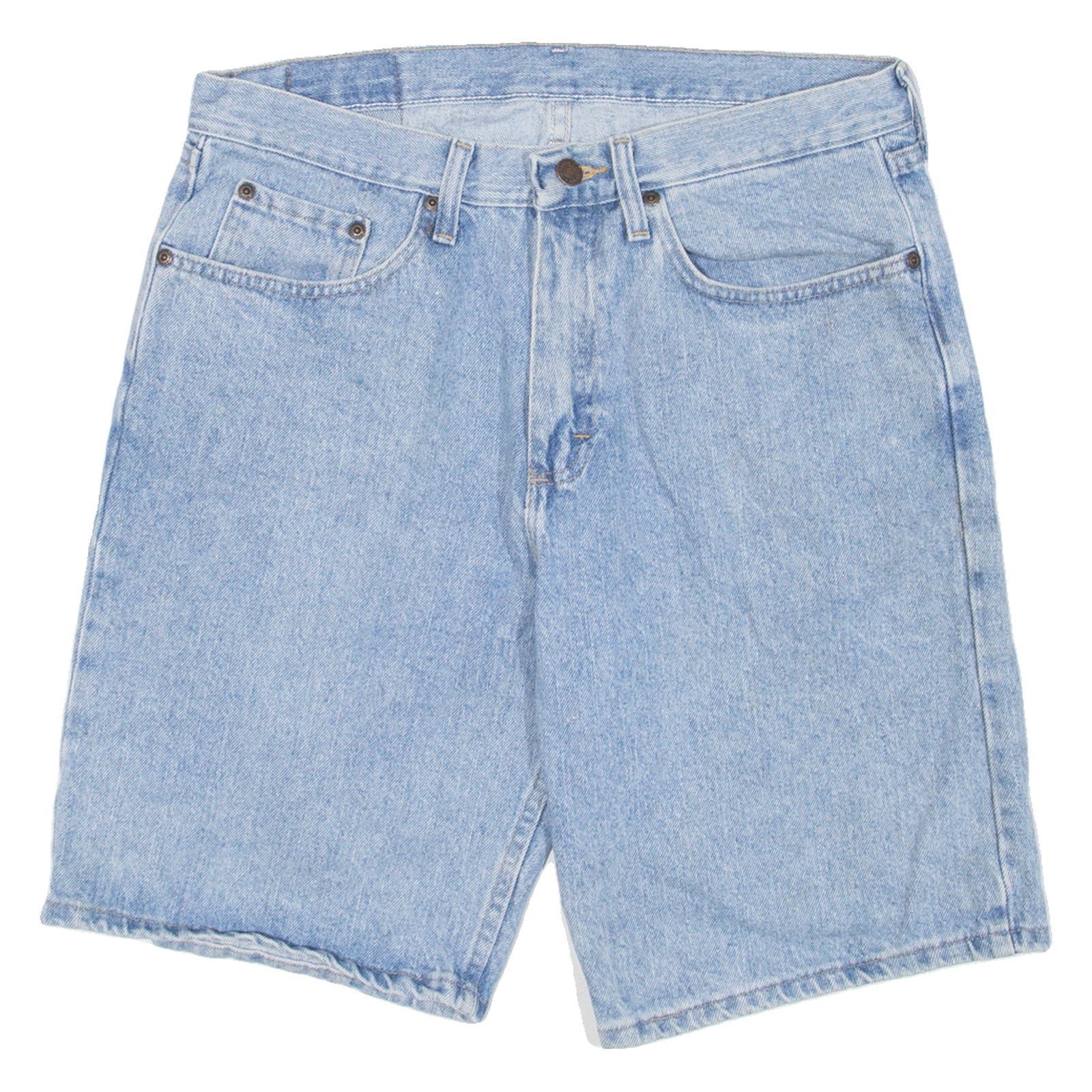 WRANGLER Mens Jorts Shorts Blue L W33 Refurbished - N/A refurbished available on Cerqular