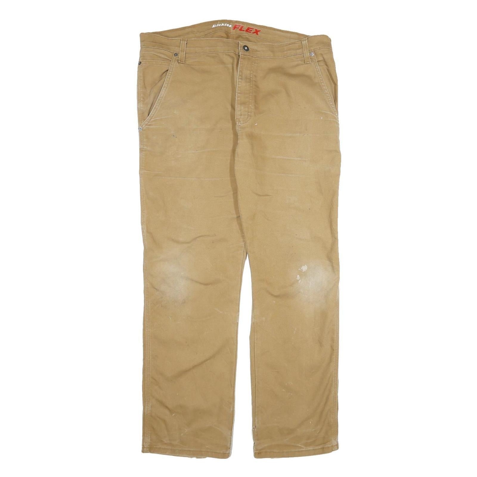 Buy DICKIES Mens Cotton Beige Regular Straight Trousers W38 L32 Workwear Zip Closure Refurbished - $31.19 DICKIES Mens Cotton Beige Regular Straight Trousers W38 L32 Workwear Zip Closure Refurbished - N/A refurbished available on Cerqular