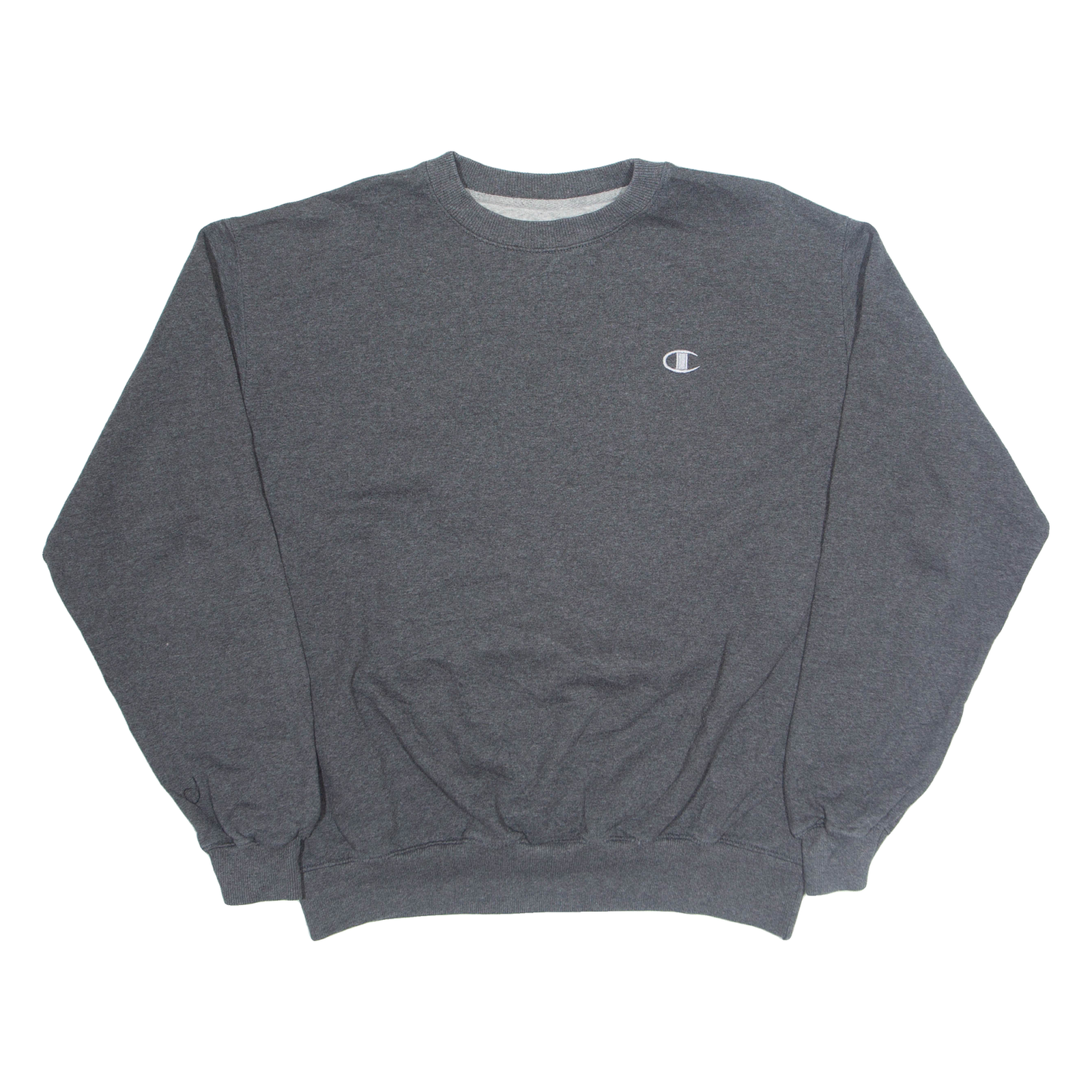 CHAMPION Mens Sweatshirt Grey L Refurbished - N/A refurbished available on Cerqular