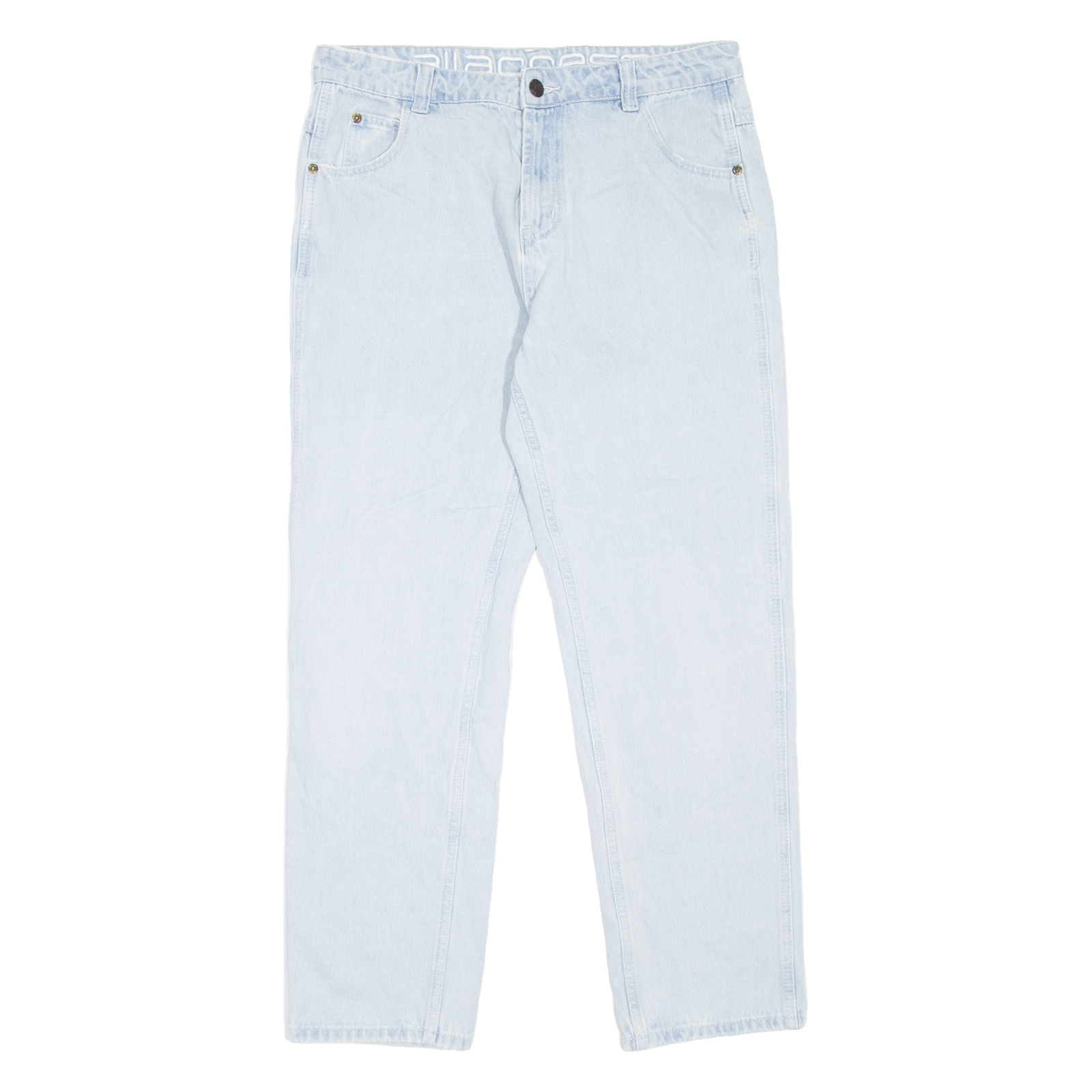 ALL ACCESS Womens Jeans Blue Regular Tapered W30 L28 Refurbished - N/A refurbished available on Cerqular