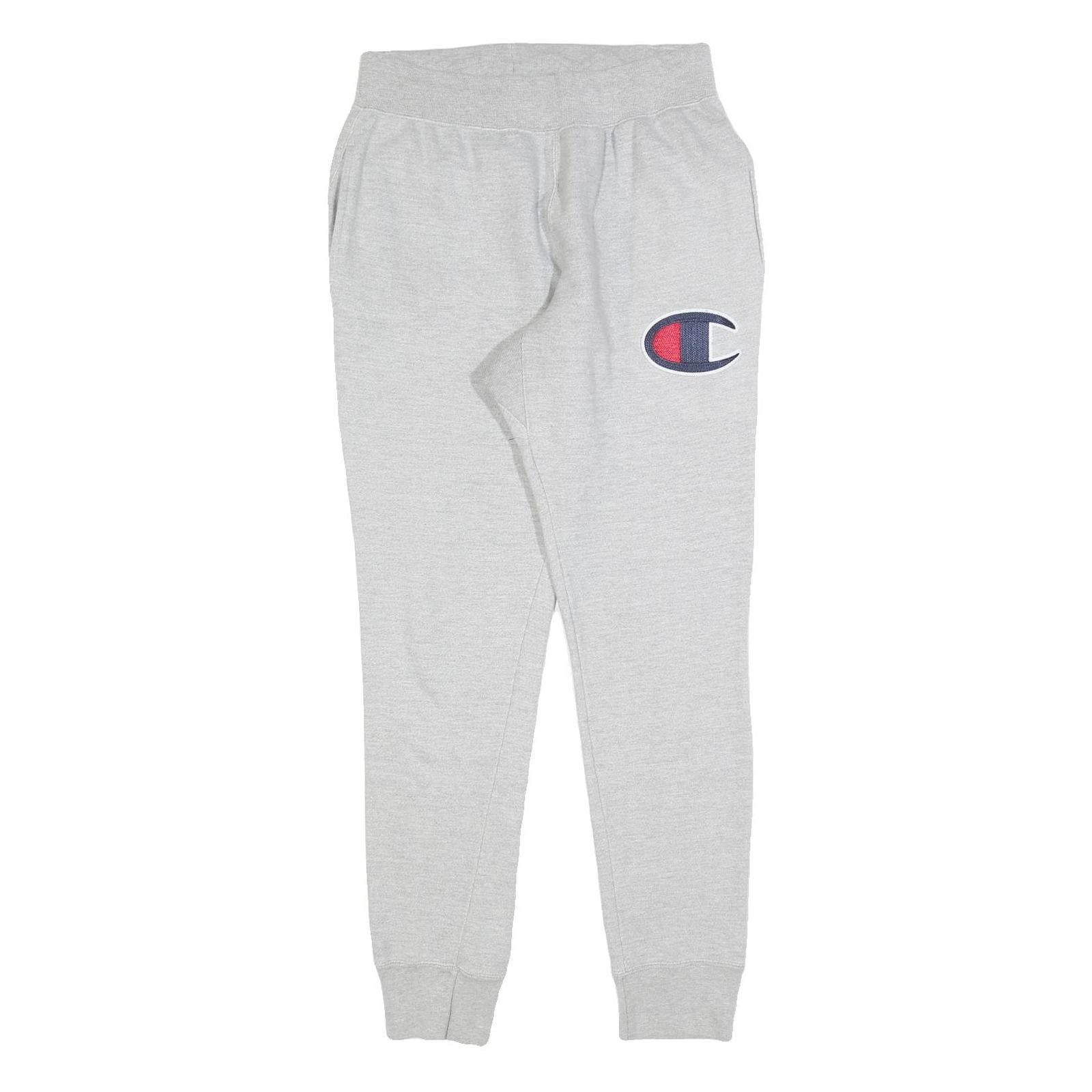 CHAMPION REVERSE WEAVE Womens Joggers Grey M W30 L31 Cotton Blend Casual Tapered Refurbished - N/A refurbished available on Cerqular