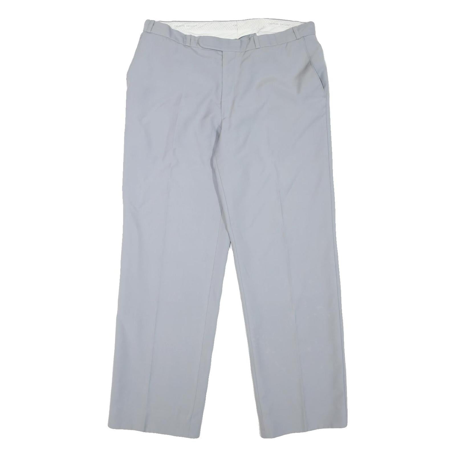 CREATION EXCLUSIVE Mens Cotton Blend Light Grey Regular Fit Straight Leg Refurbished - N/A refurbished available on Cerqular