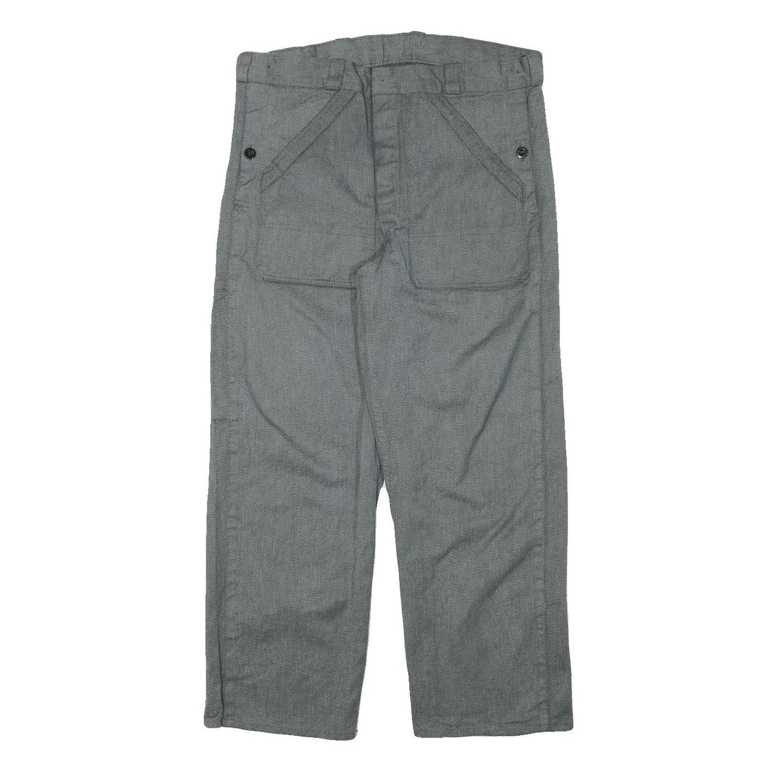 Buy Mens Cotton Blend Grey Regular Fit Straight Leg Trousers W34 L29 Casual Workwear Refurbished - $23.39 Mens Cotton Blend Grey Regular Fit Straight Leg Trousers W34 L29 Casual Workwear Refurbished - N/A refurbished available on Cerqular