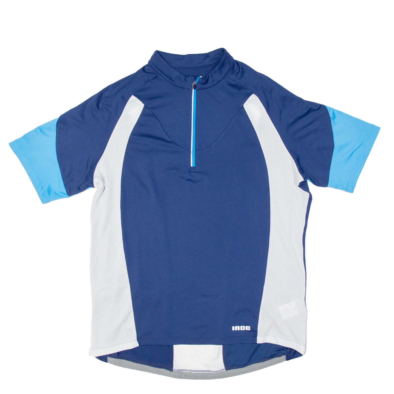 INOC Cycling Mens Jersey Blue 1/4 Zip 2XL Refurbished - N/A refurbished available on Cerqular
