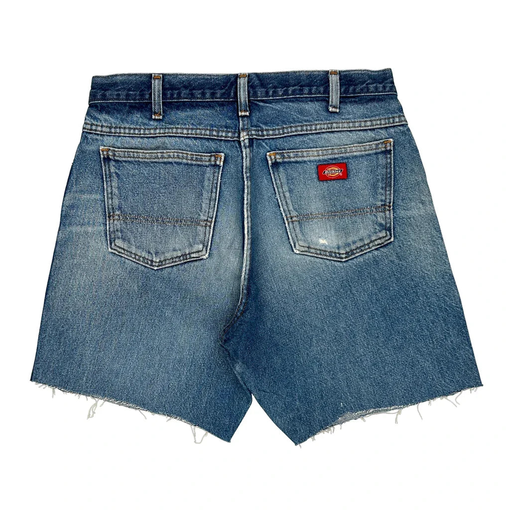 Buy Dickies Denim Shorts - 32W 9L Blue Denim Refurbished - $46.89 Dickies Denim Shorts - 32W 9L Blue Denim Refurbished - Thrifted (note: this is a term often used to describe second- refurbished available on Cerqular