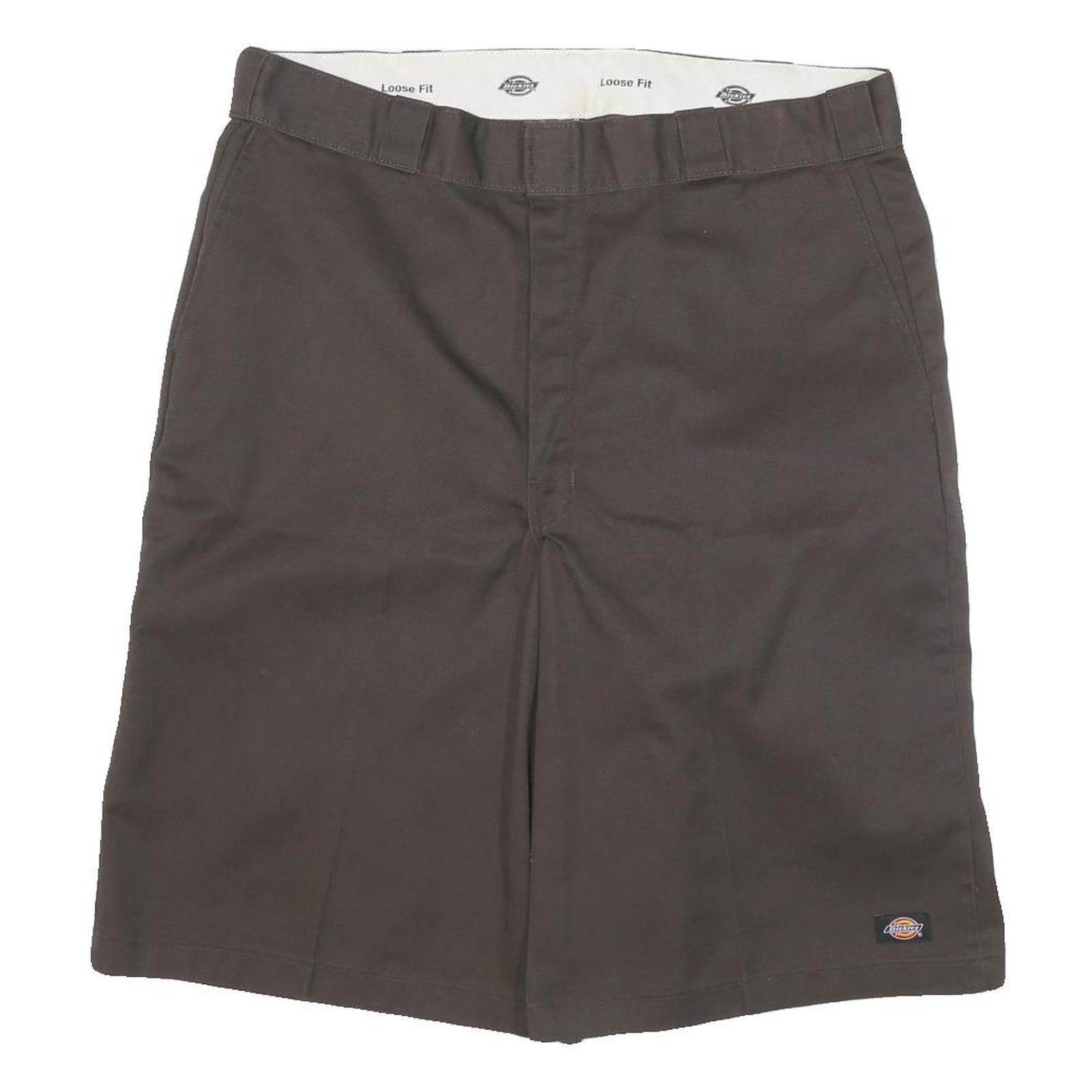 DICKIES Mens Shorts Brown Casual Loose 3XL W36 Workwear Cotton Blend Refurbished - N/A refurbished available on Cerqular