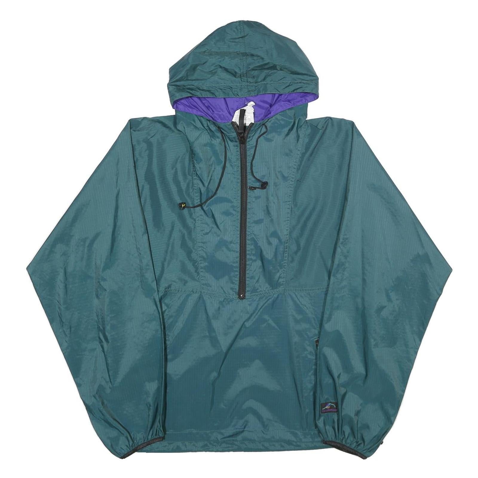 HELLY HANSEN Mens Blue Nylon Hooded Jacket XS Outdoor Lightweight Windbreaker Refurbished - N/A refurbished available on Cerqular