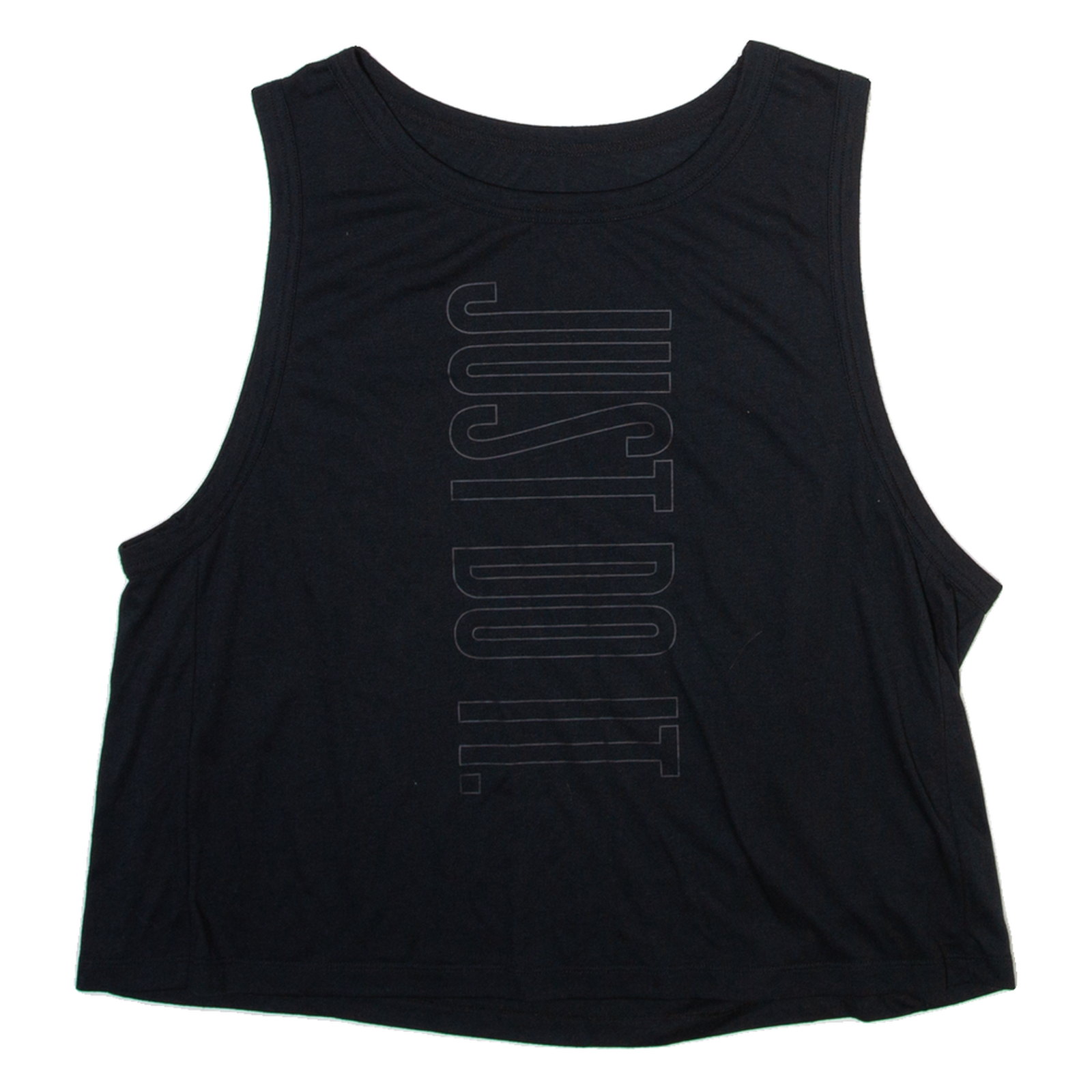 NIKE Womens Vest Black Sleeveless L Refurbished - N/A refurbished available on Cerqular