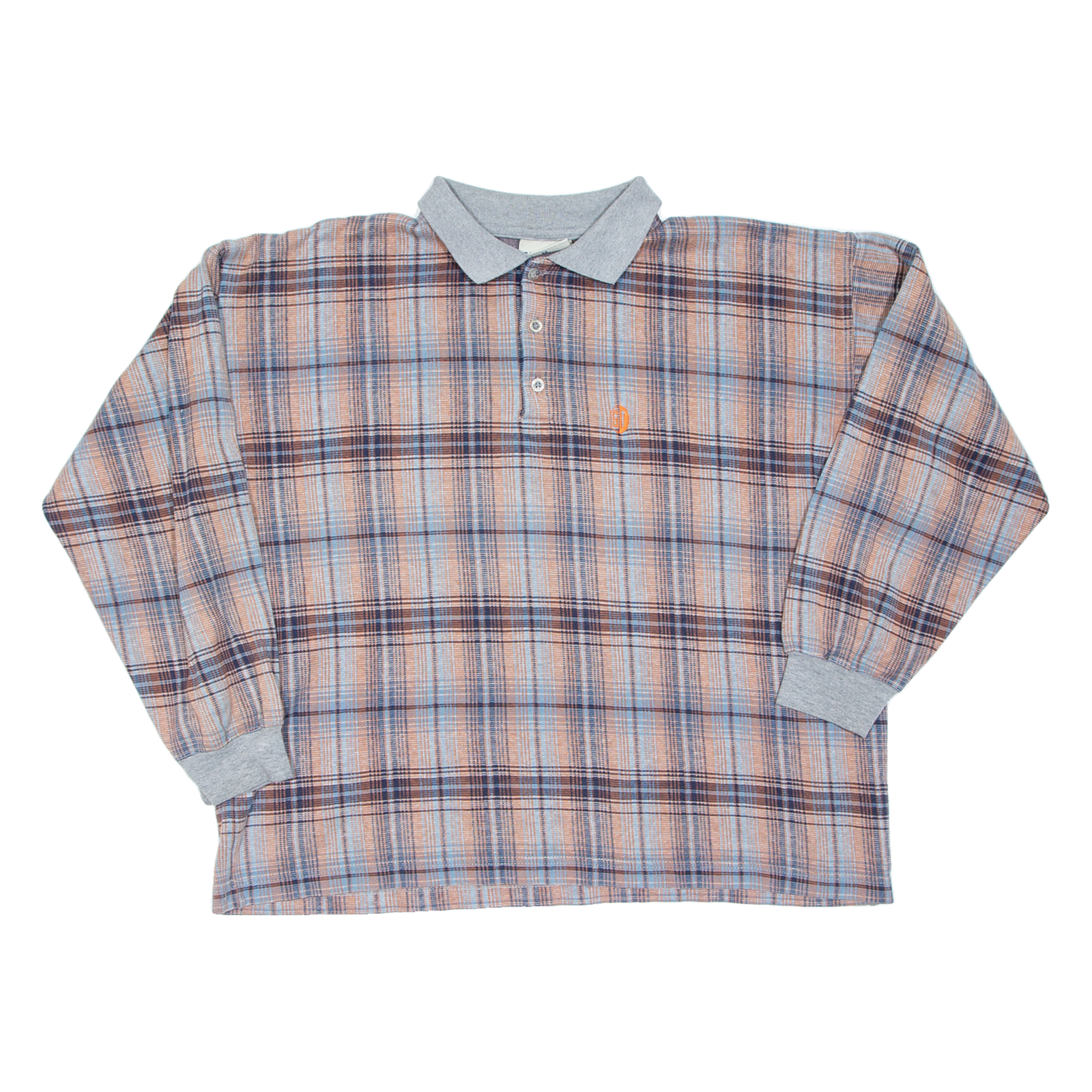 GIN TONIC Mens Sweatshirt Orange Collared M Refurbished - N/A refurbished available on Cerqular