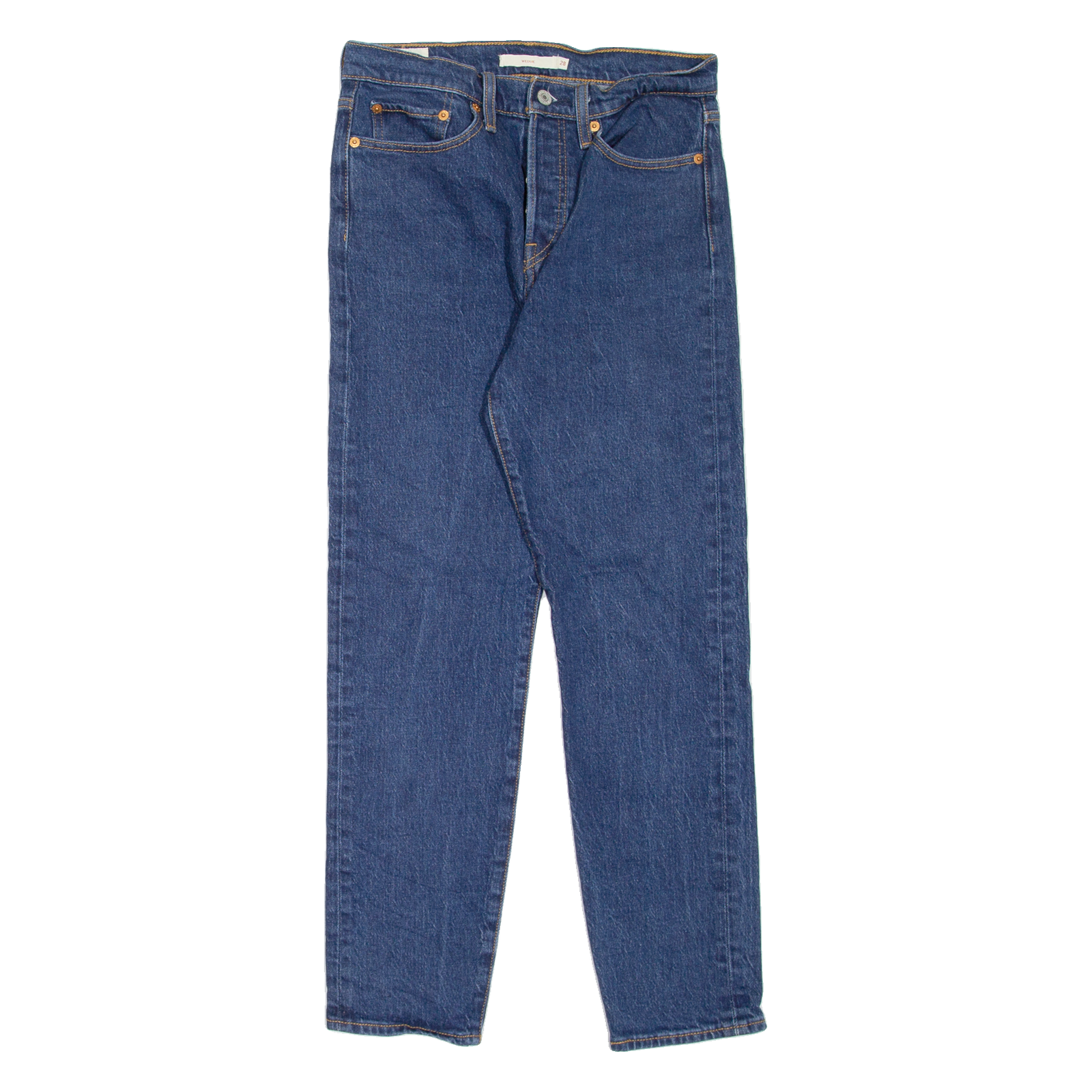 Buy LEVI'S Wedgie BIG E Womens Jeans Blue Regular Tapered W28 L27 Refurbished - $36.39 LEVI'S Wedgie BIG E Womens Jeans Blue Regular Tapered W28 L27 Refurbished - N/A refurbished available on Cerqular