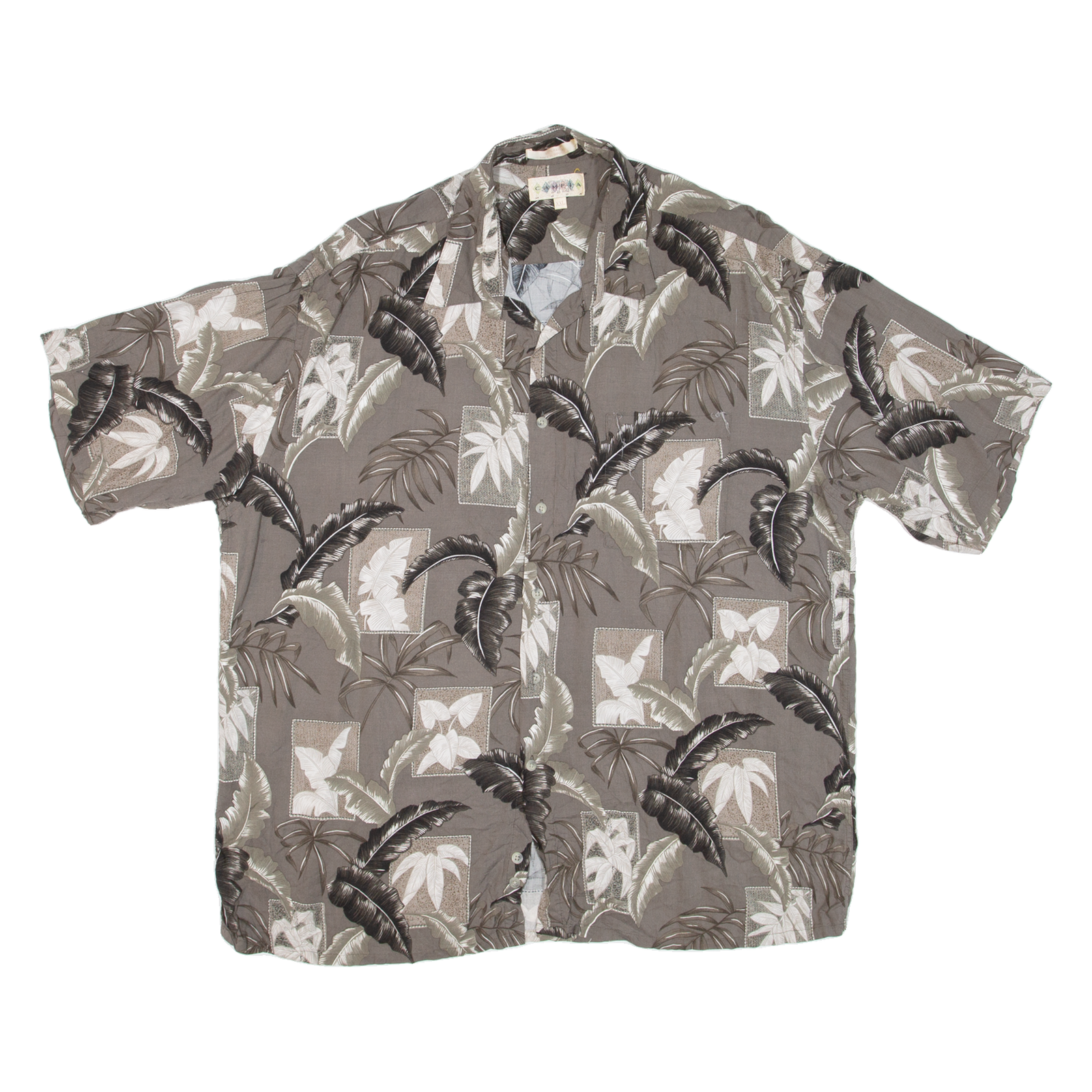 Buy CAMPIA Mens Hawaiian Shirt Grey Floral 2XL Refurbished - $18.19 CAMPIA Mens Hawaiian Shirt Grey Floral 2XL Refurbished - N/A refurbished available on Cerqular